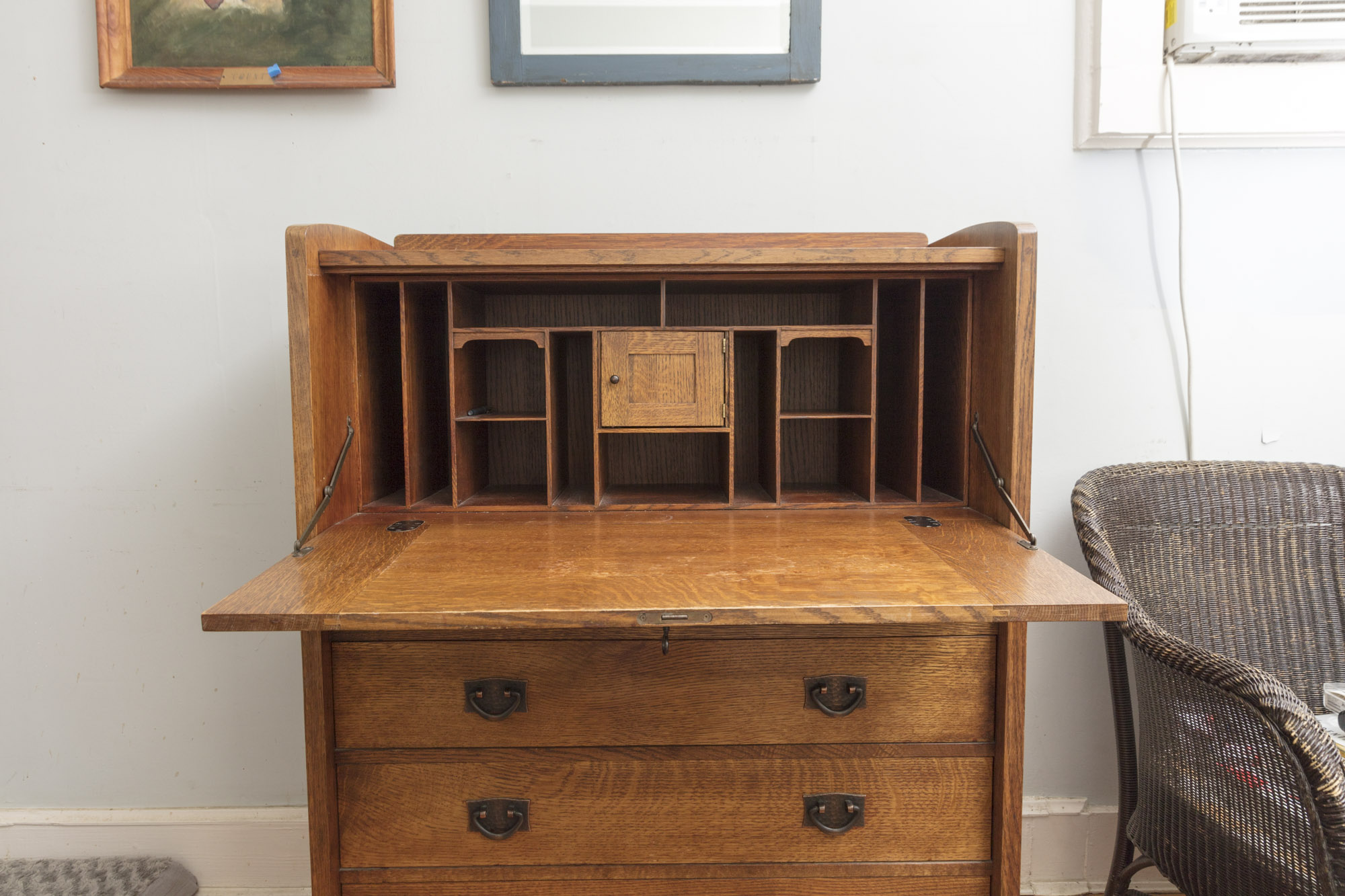 Mission Style Butler's Oak Secretary by Stickley Furniture