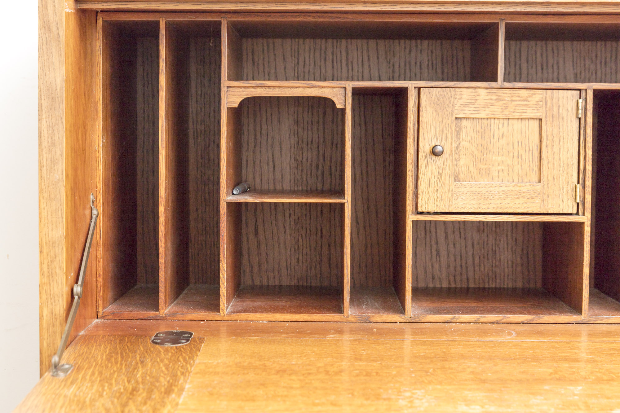 Mission Style Butler's Oak Secretary by Stickley Furniture