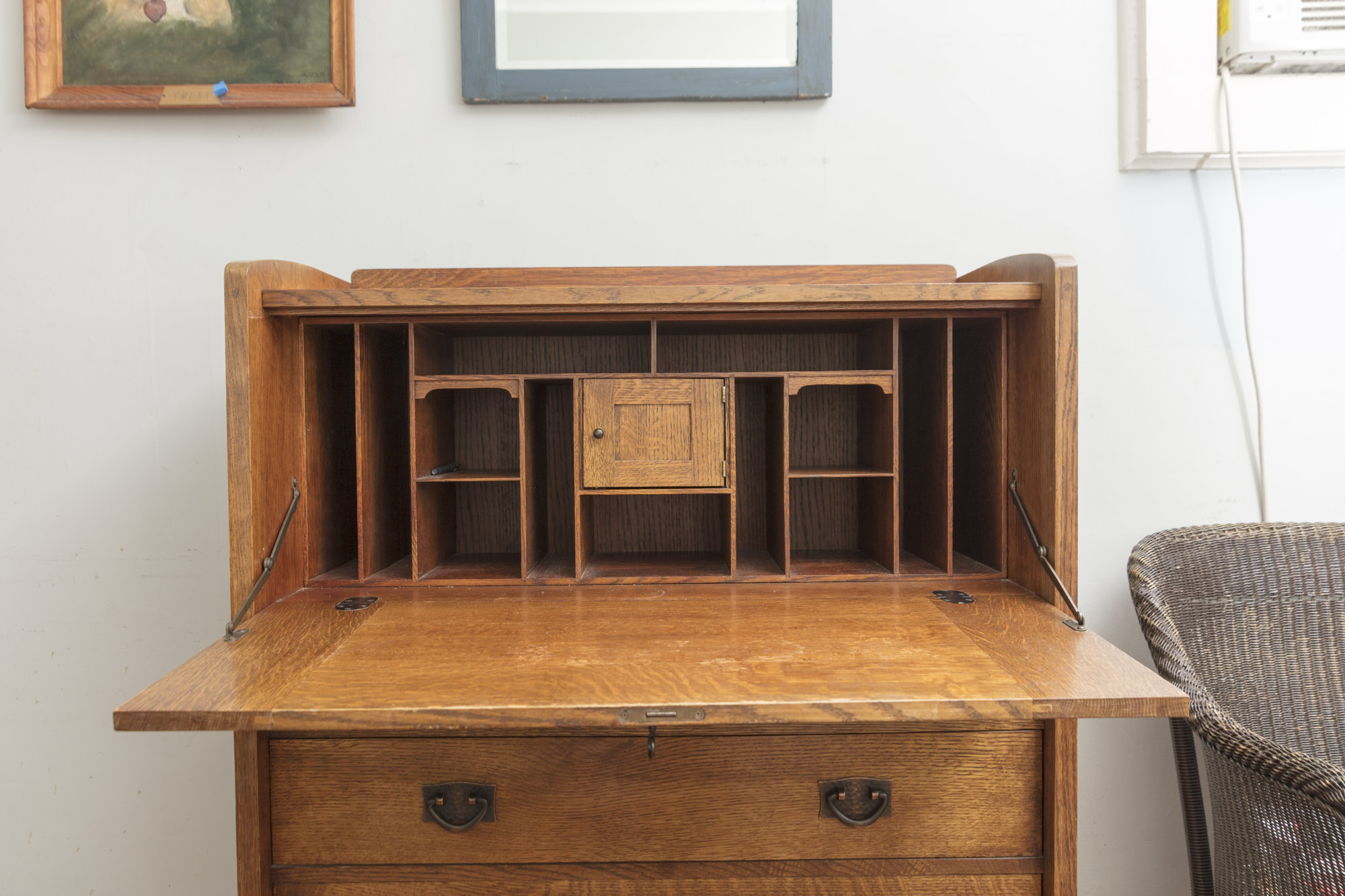 Mission Style Butler's Oak Secretary by Stickley Furniture