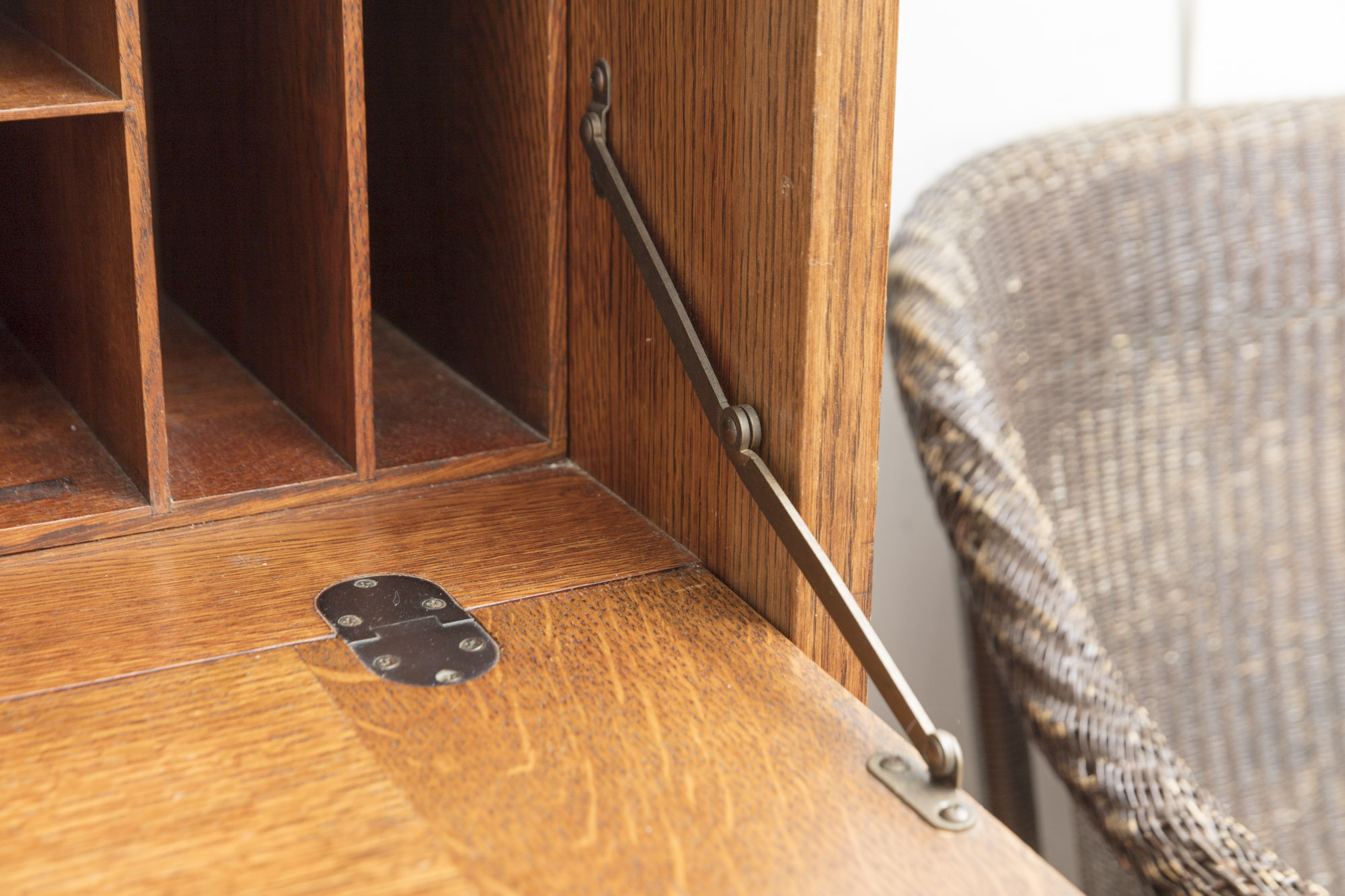 Mission Style Butler's Oak Secretary by Stickley Furniture