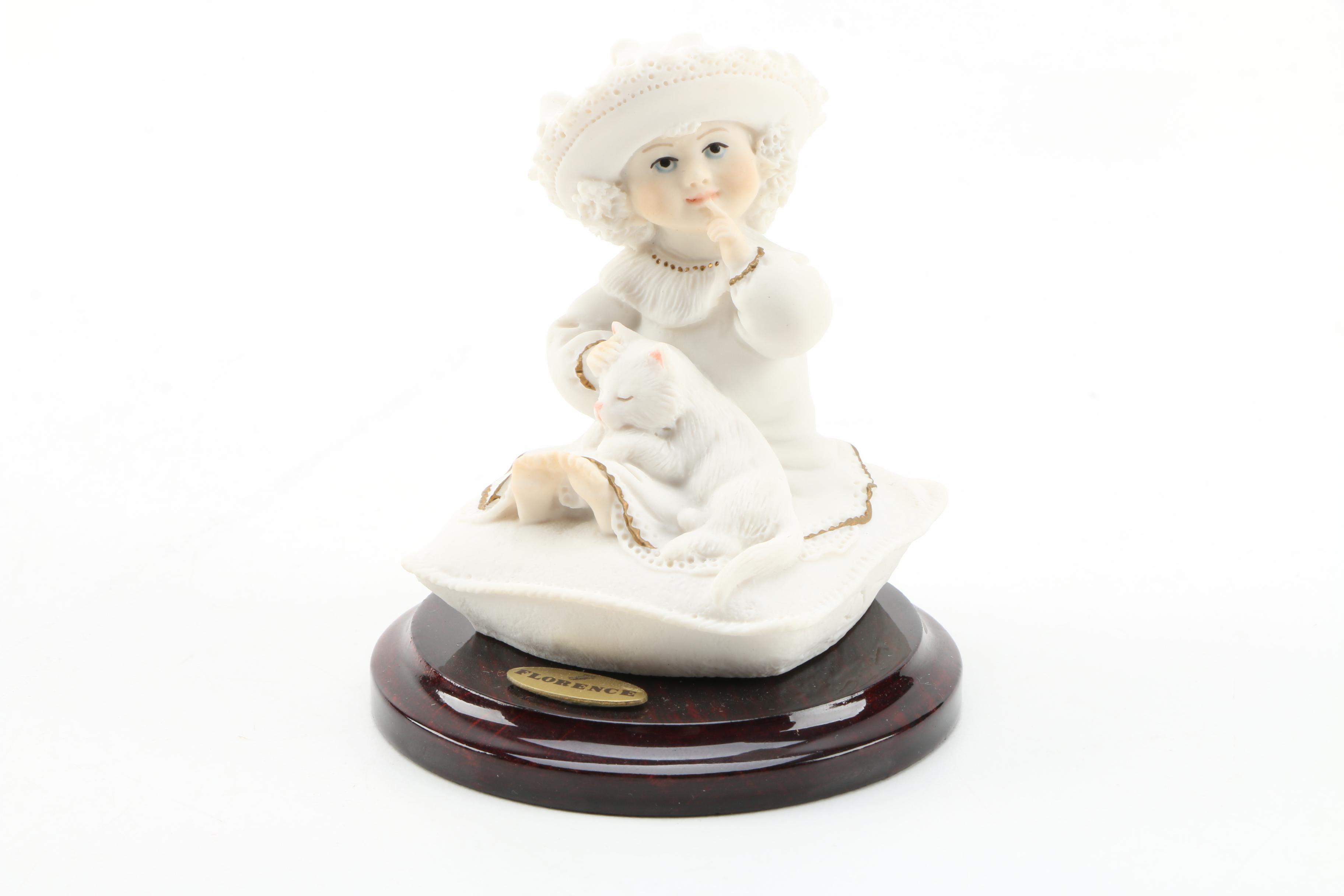 Group of Guiseppe Armani Porcelain Figurines