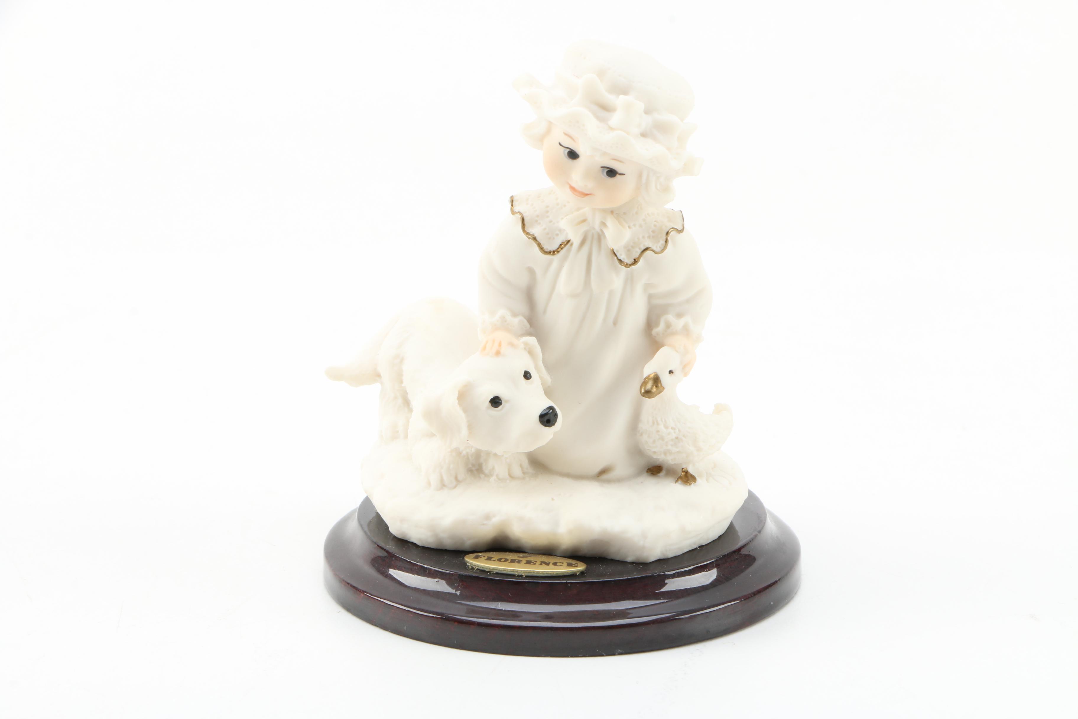 Group of Guiseppe Armani Porcelain Figurines