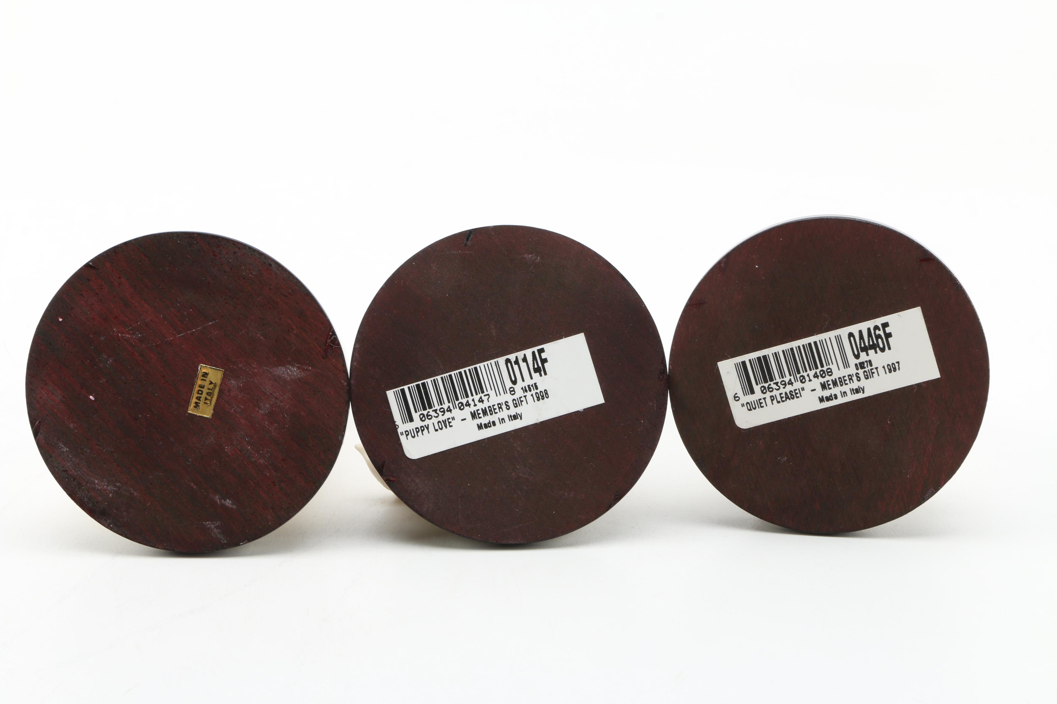 Group of Guiseppe Armani Porcelain Figurines