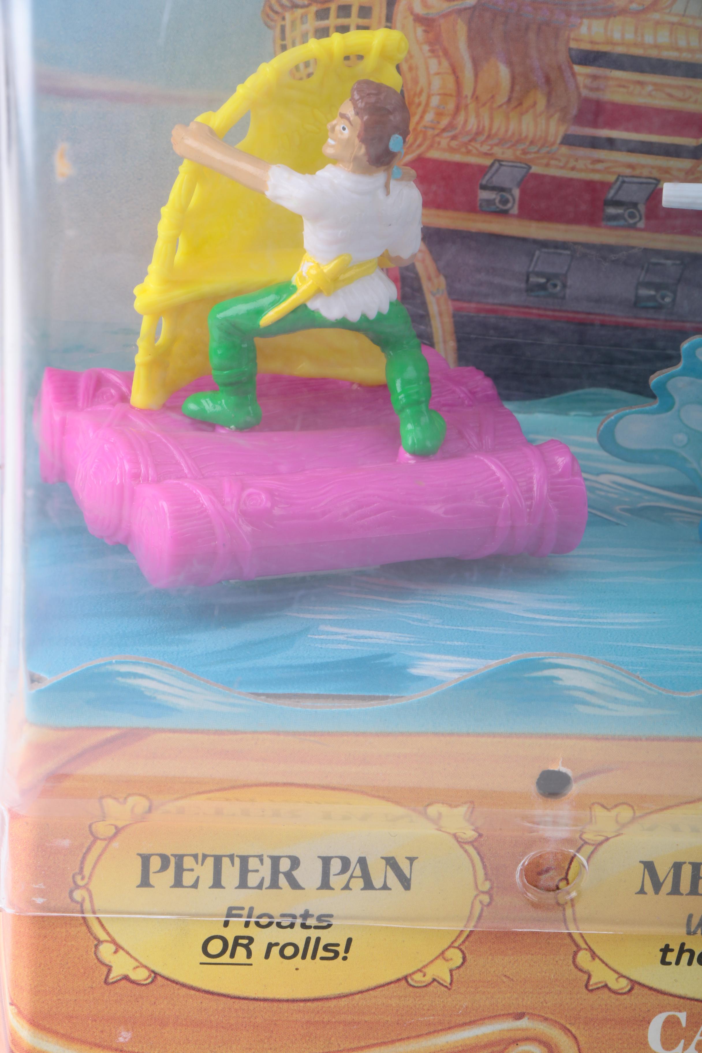 McDonald's Happy Meal "Hook" Movie Tub Toys Collectibles in Display Box