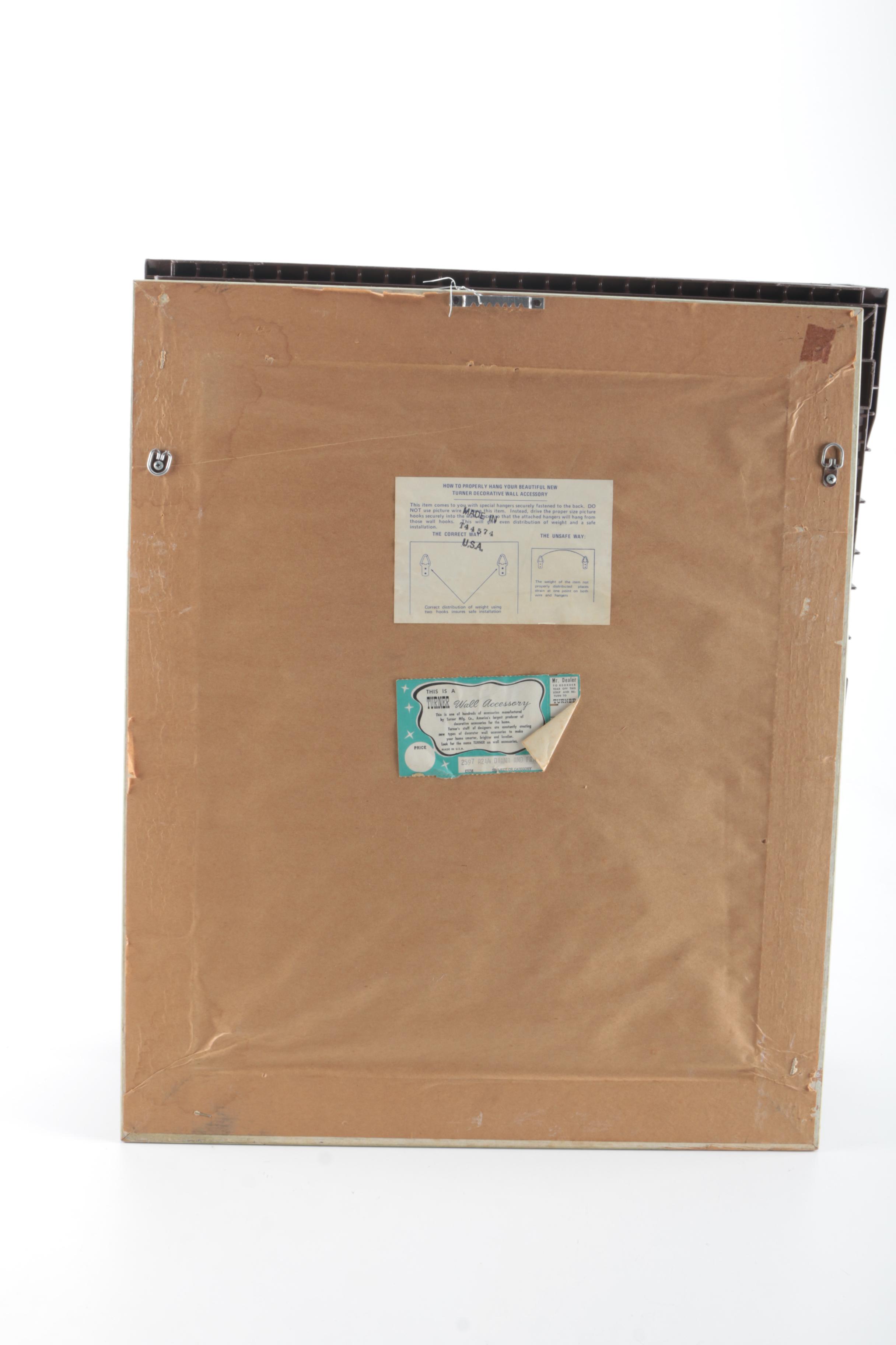 Mary Ann Storm Offset Lithograph of Girl in Blue Prairie Dress