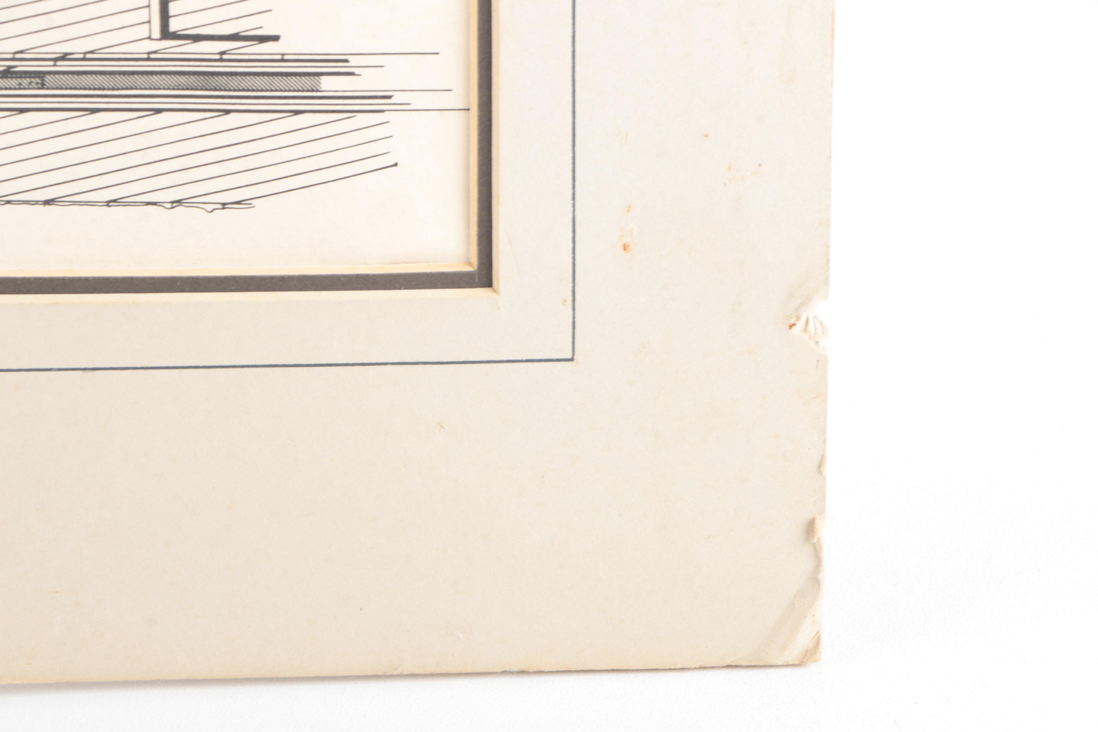 "Fraser's Art Shop" Vintage Lithograph