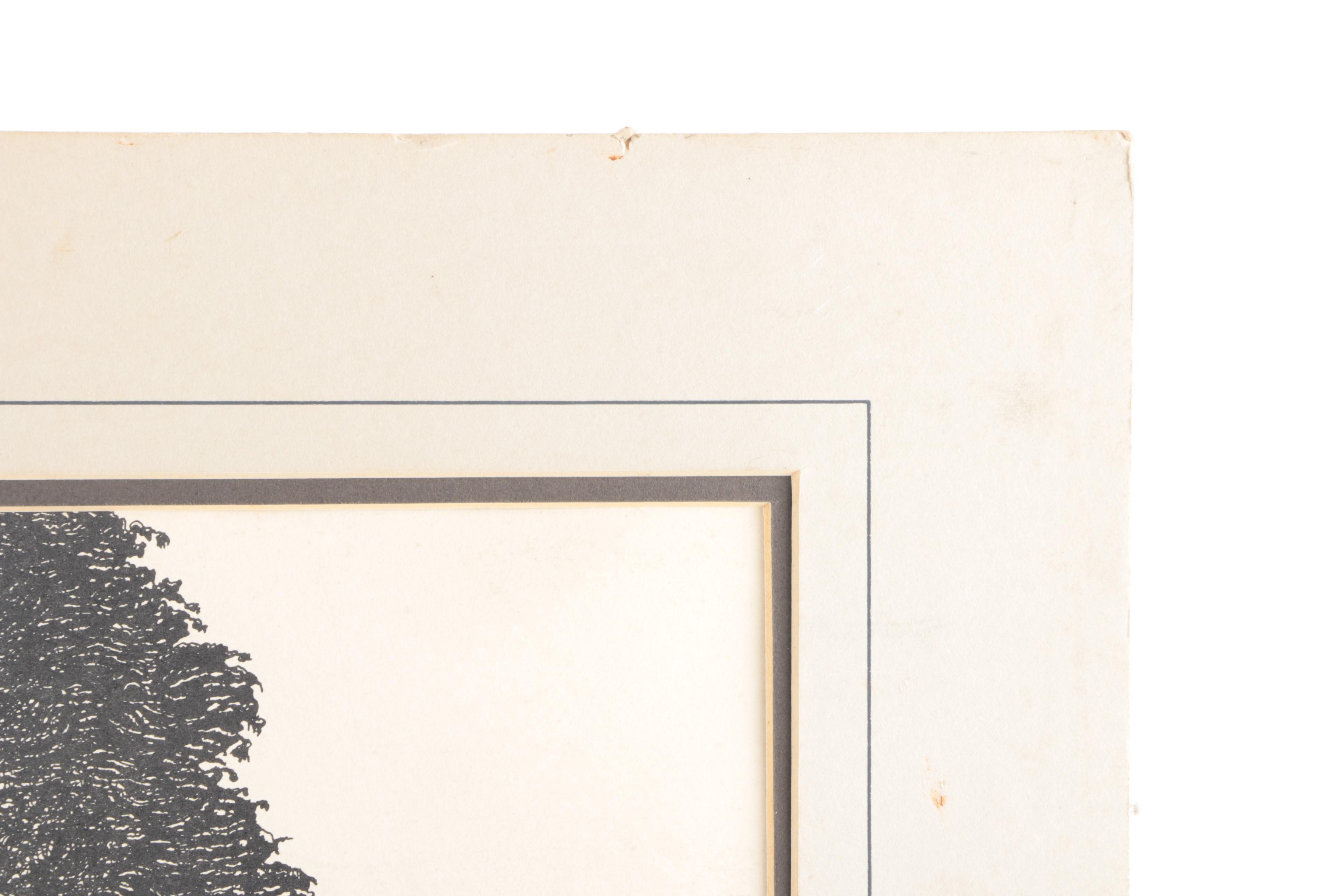 "Fraser's Art Shop" Vintage Lithograph