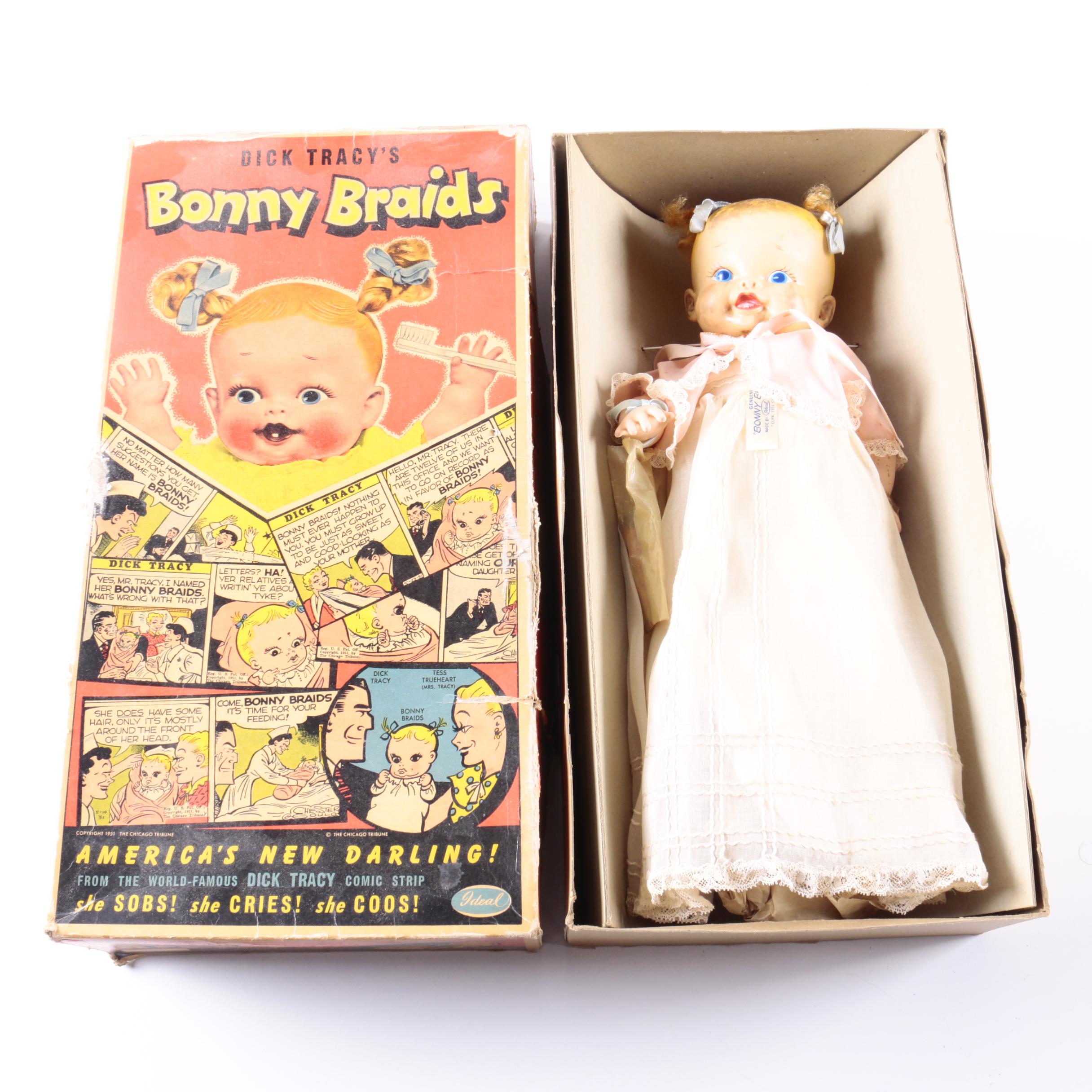 Dick Tracy's "Bonny Braids" Doll by Ideal Toy Corporation
