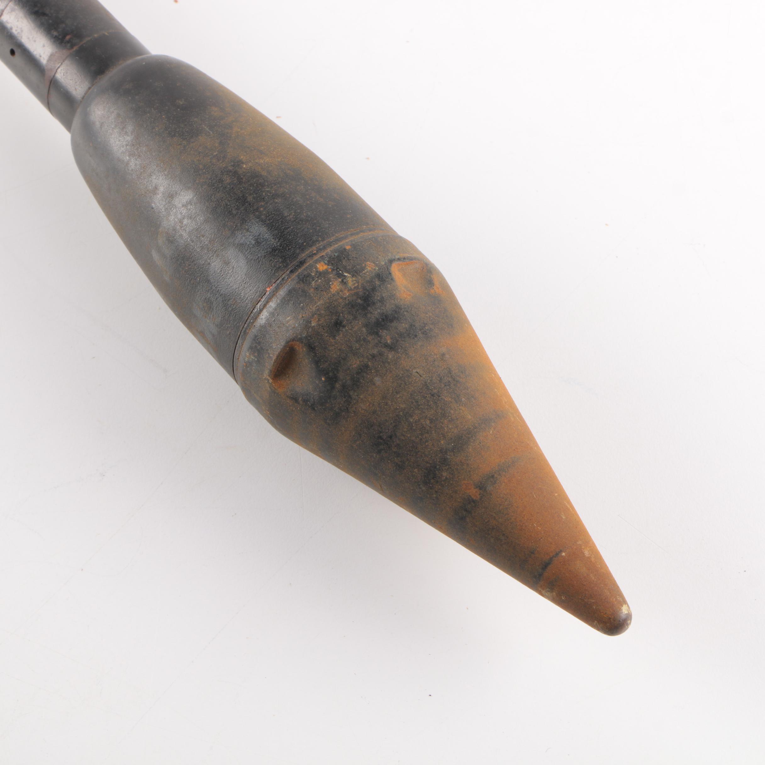 World War II Era Bazooka Shell