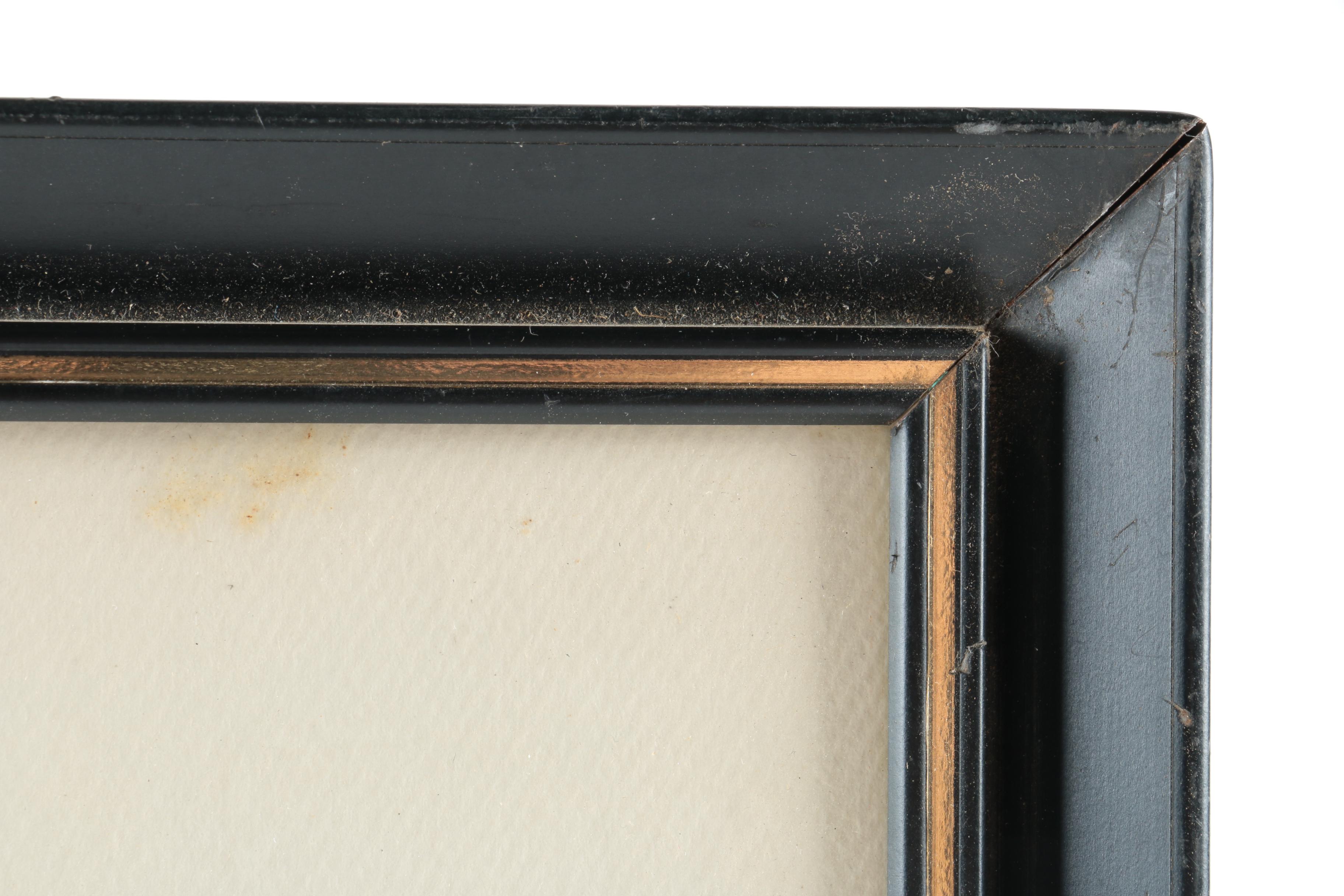 Pair Lithographs on Paper of Modern Car Scenes