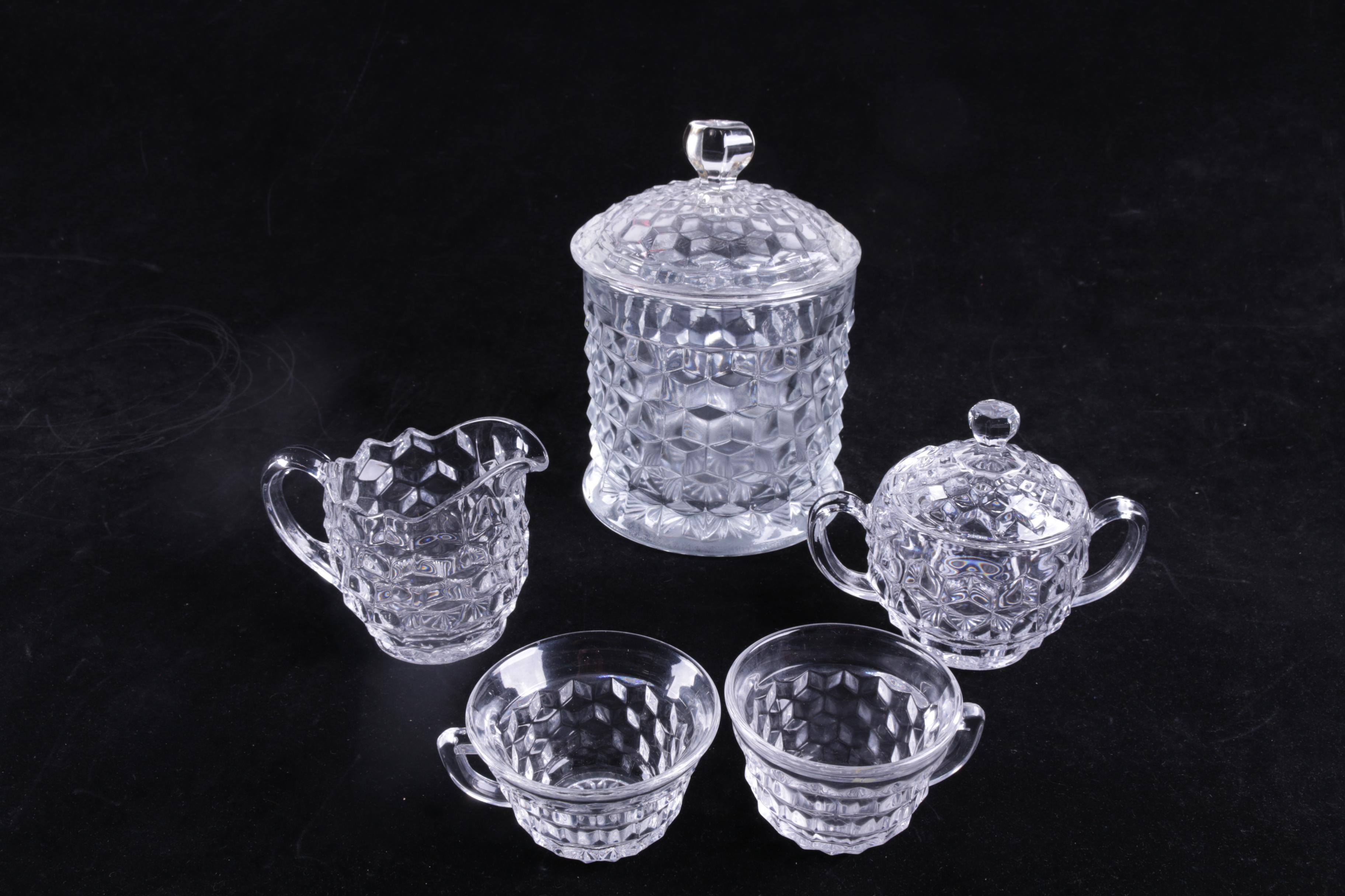 Fostoria "American" Glass Tableware