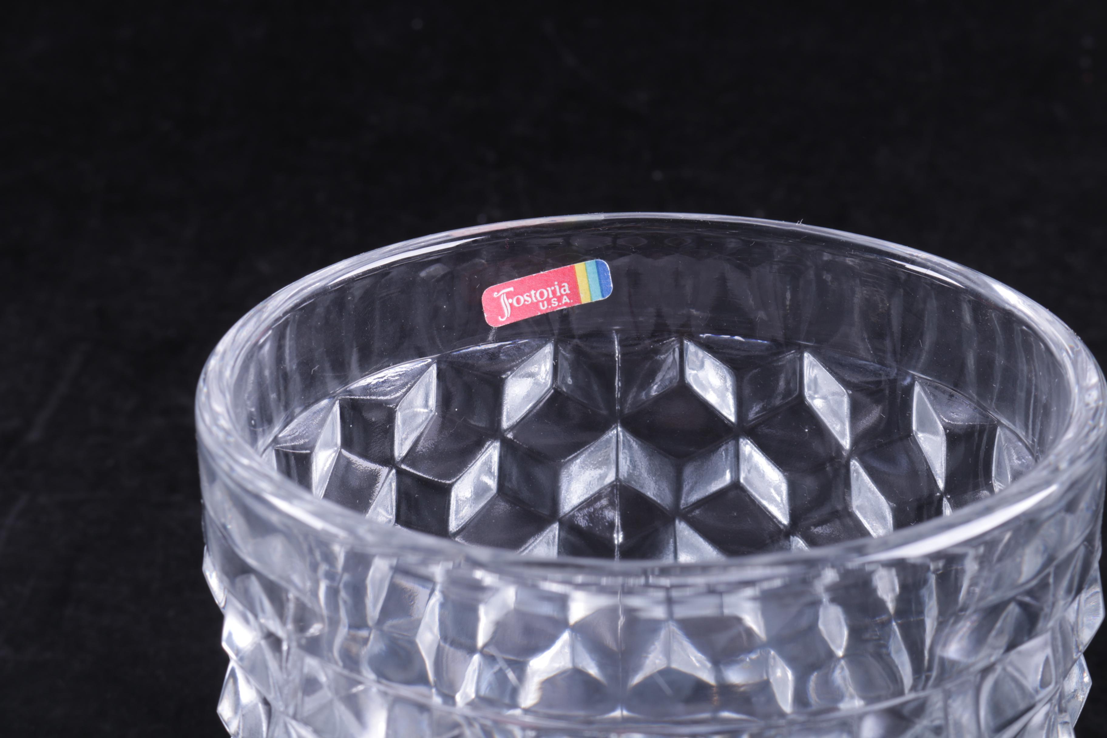 Fostoria "American" Glass Tableware