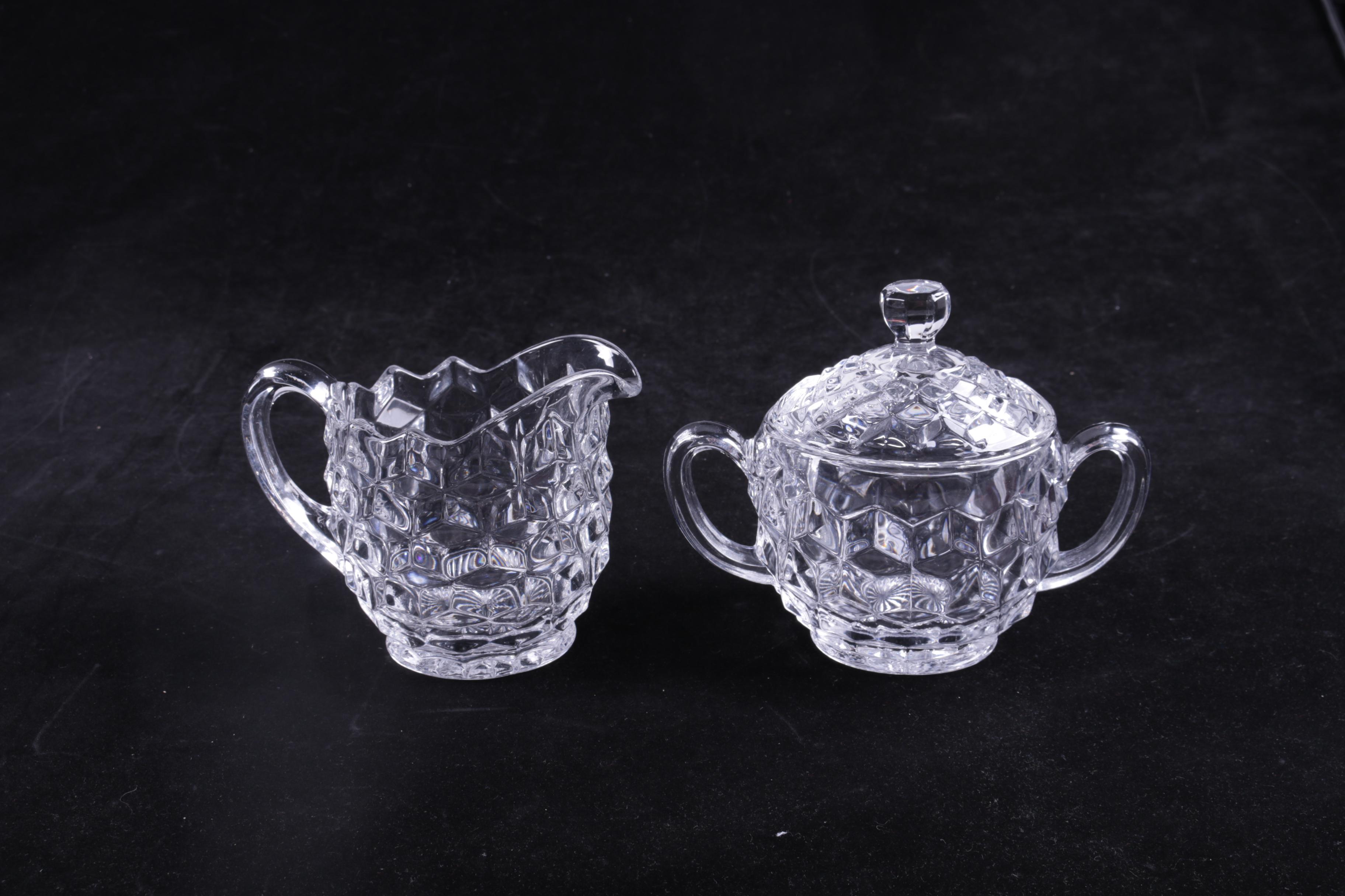 Fostoria "American" Glass Tableware