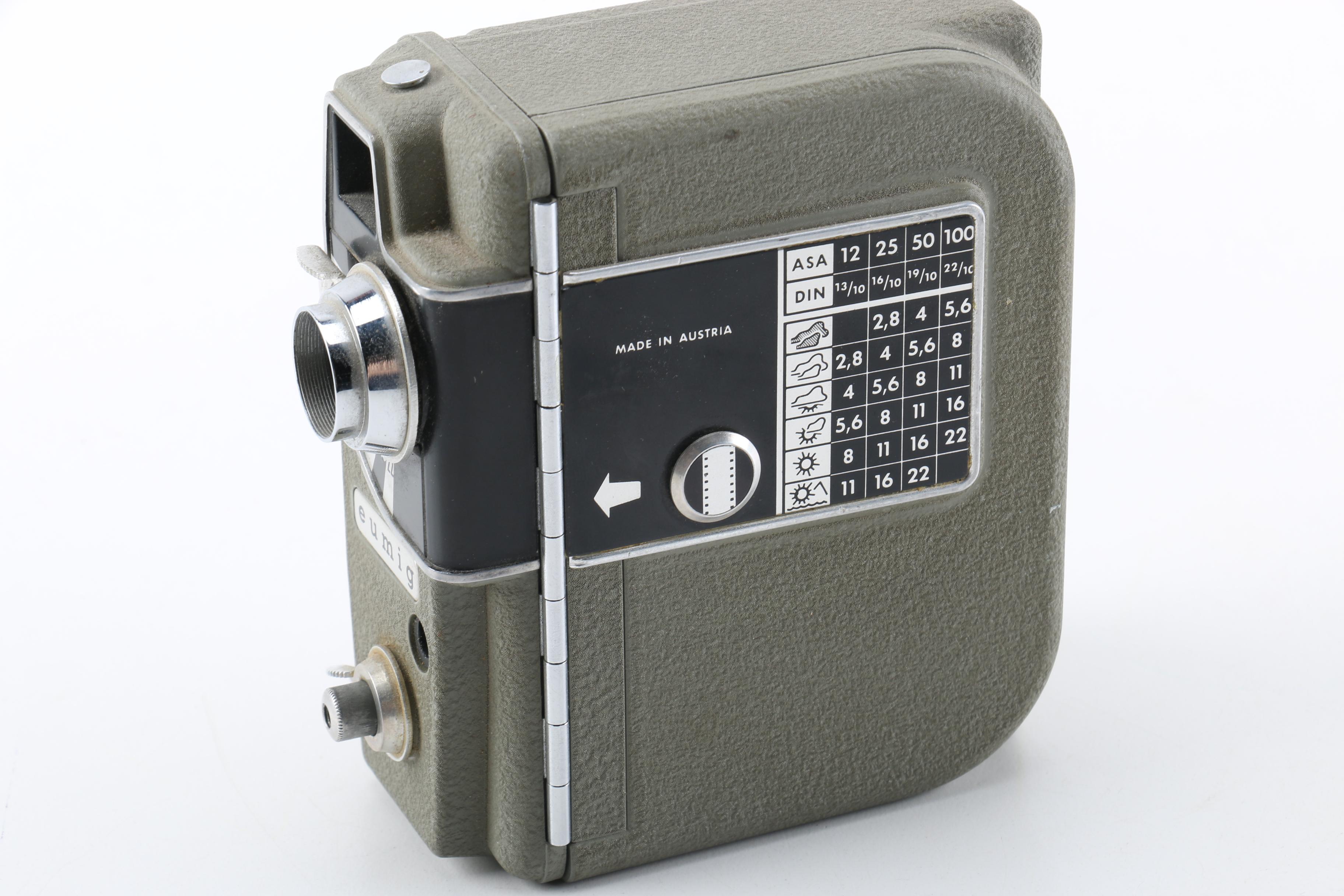 Eumig Electric 8mm Video Camera