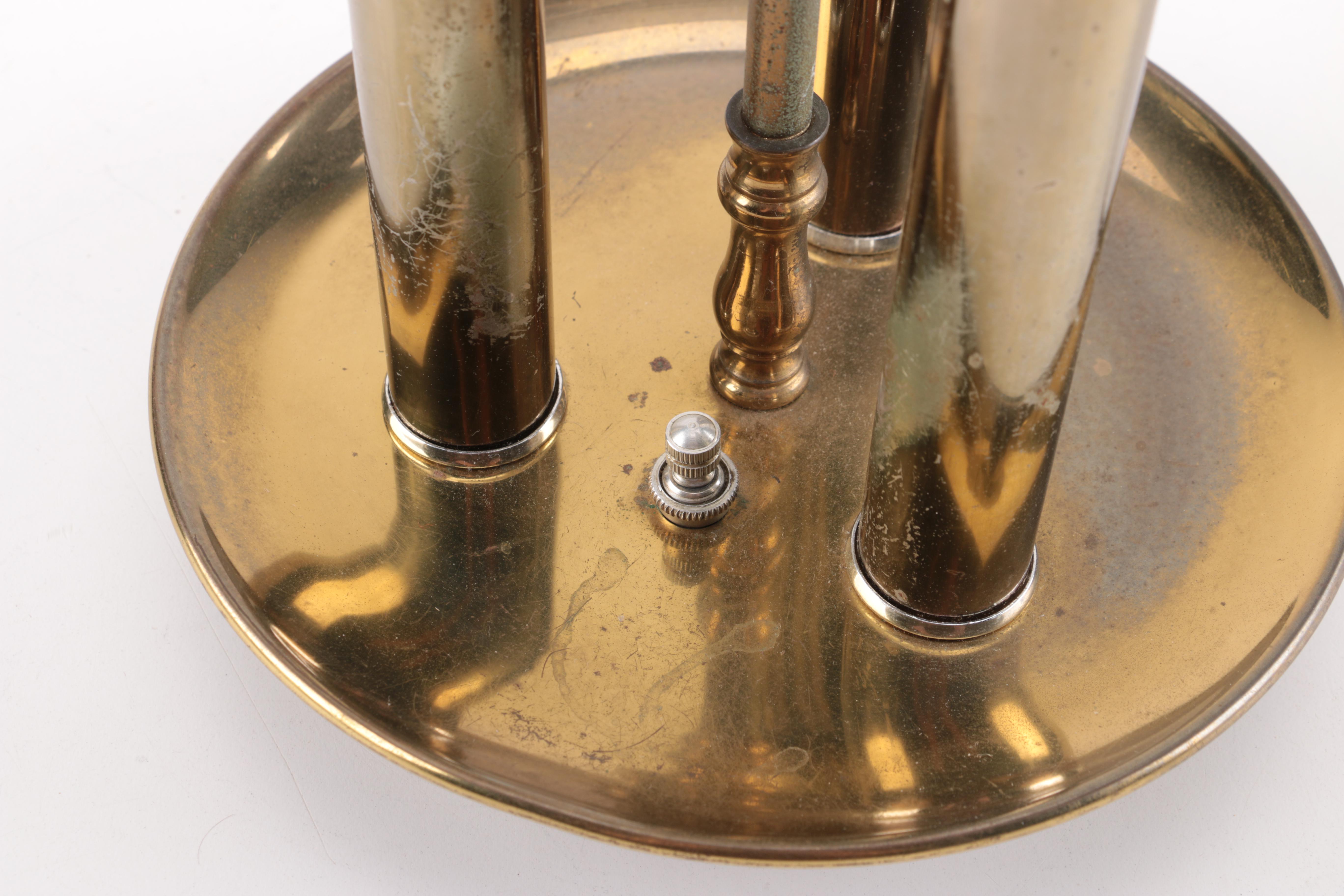 Vintage Two-Light Table Lamp