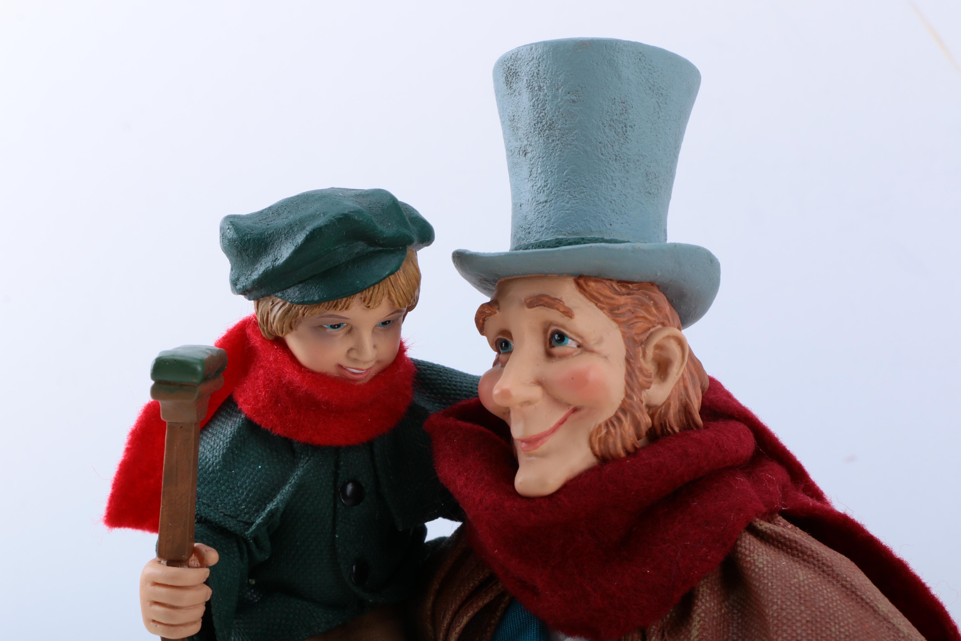 Collection of "A Christmas Carol" Figures