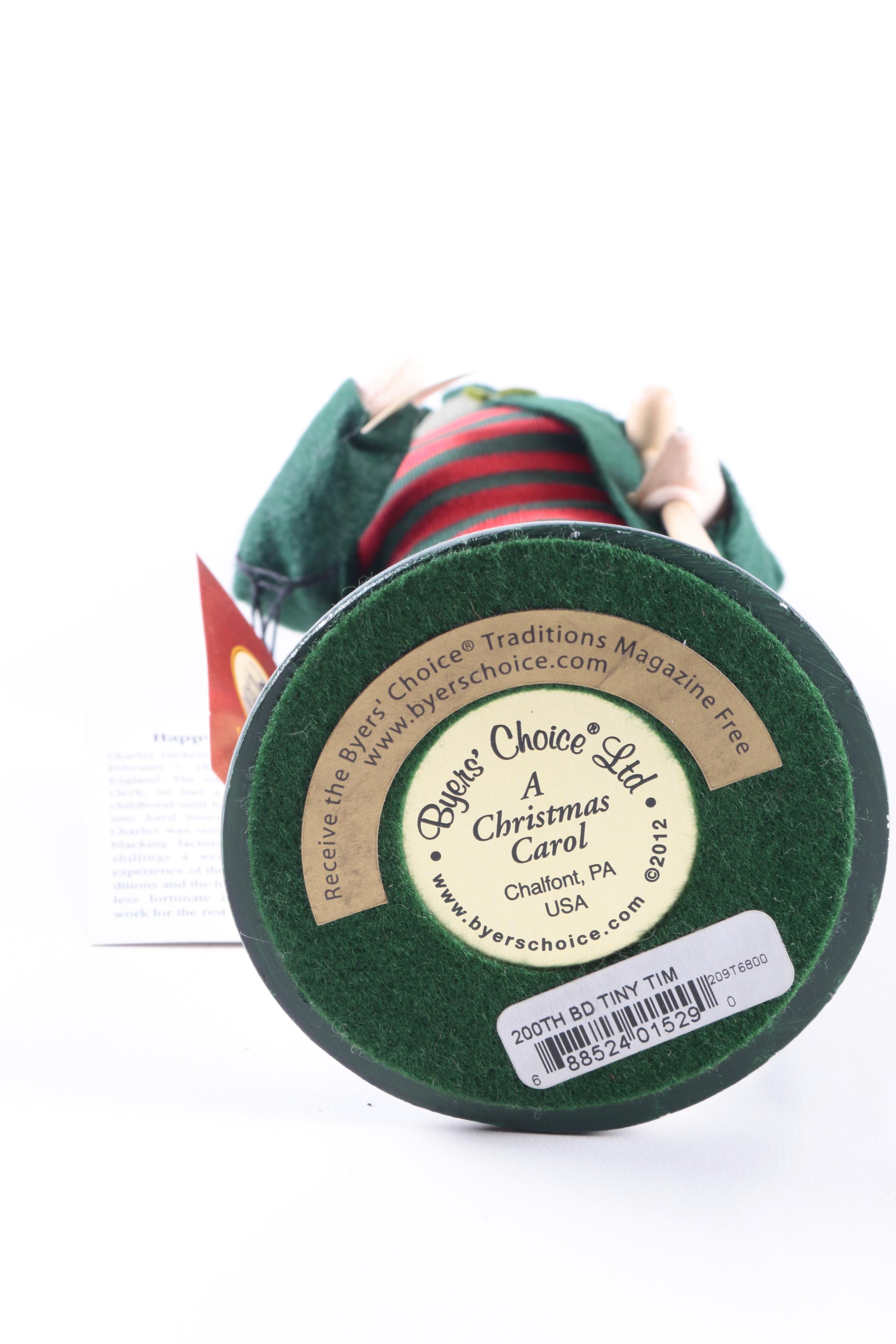 Byer's Choice "Christmas Carol" Caroler Selection