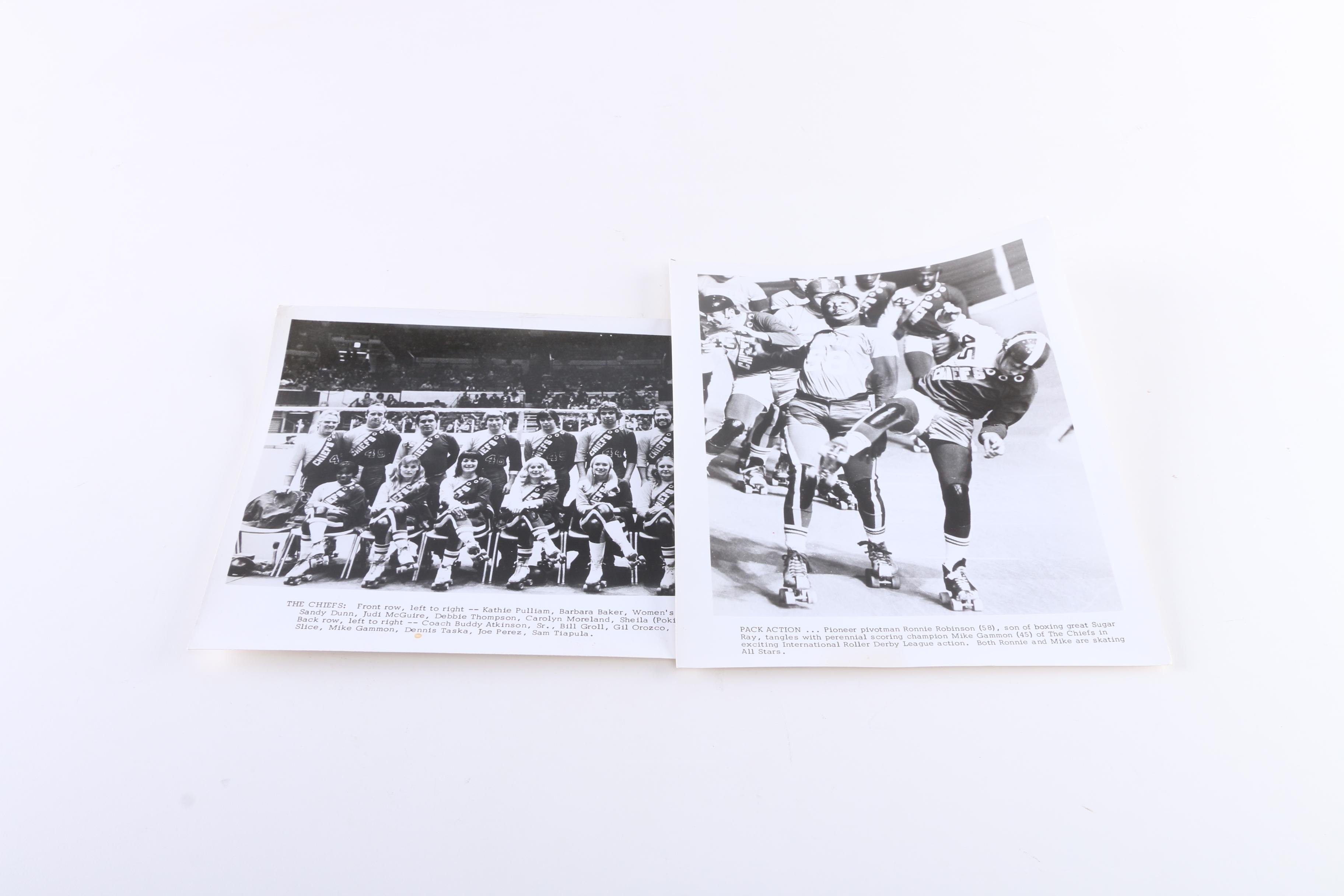 Vintage Photos of Pro Basketball, Roller Derby and More