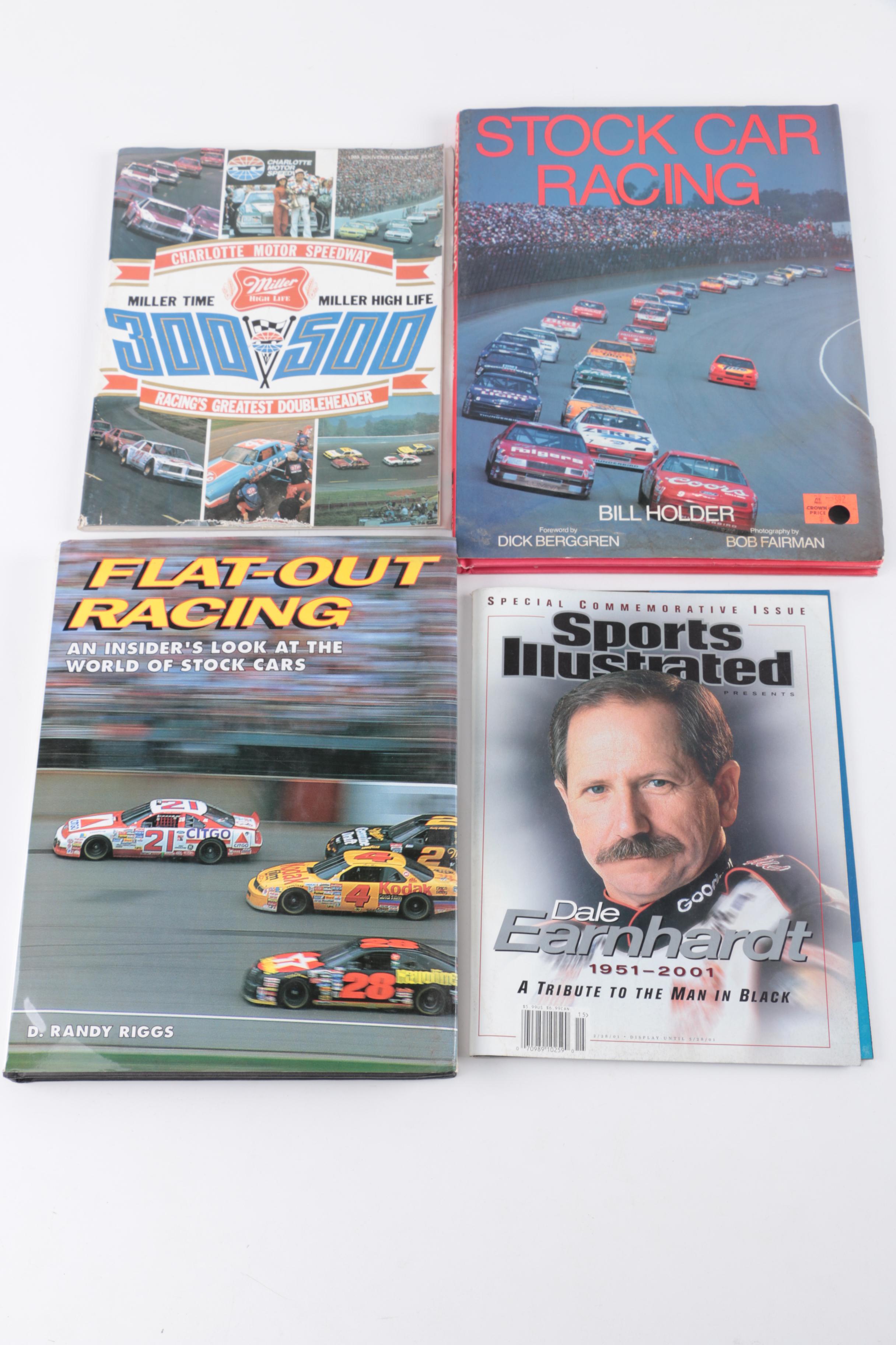 Assorted Racing Magazines, Booklets, and Newspapers