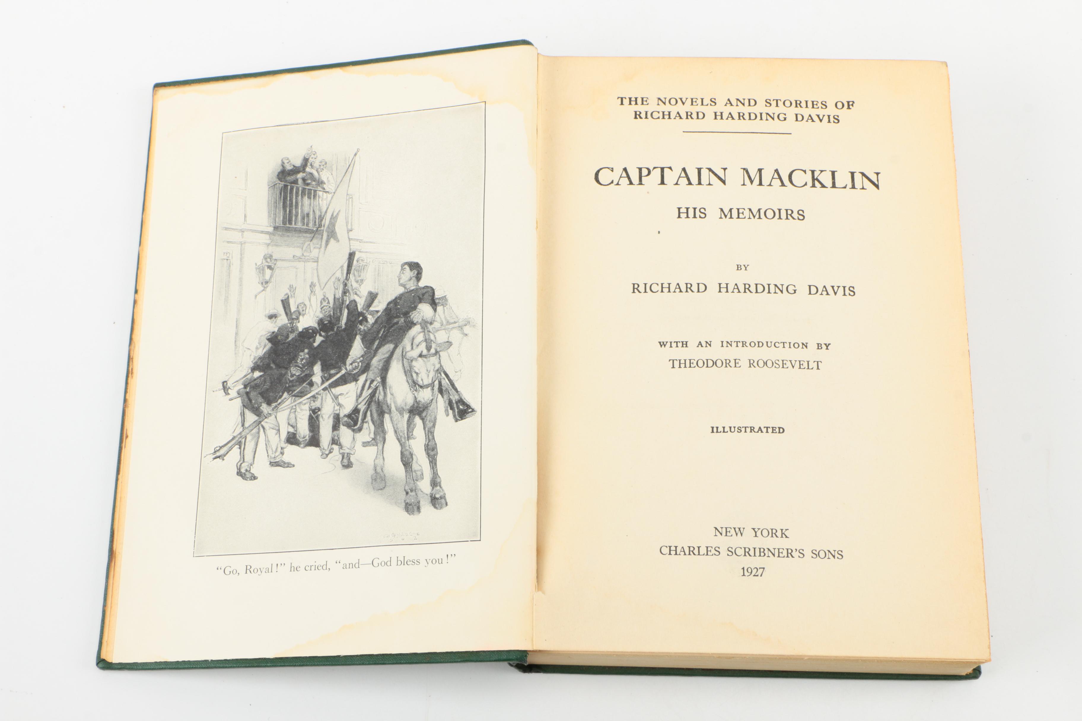 1927 Richard Harding Davis Books