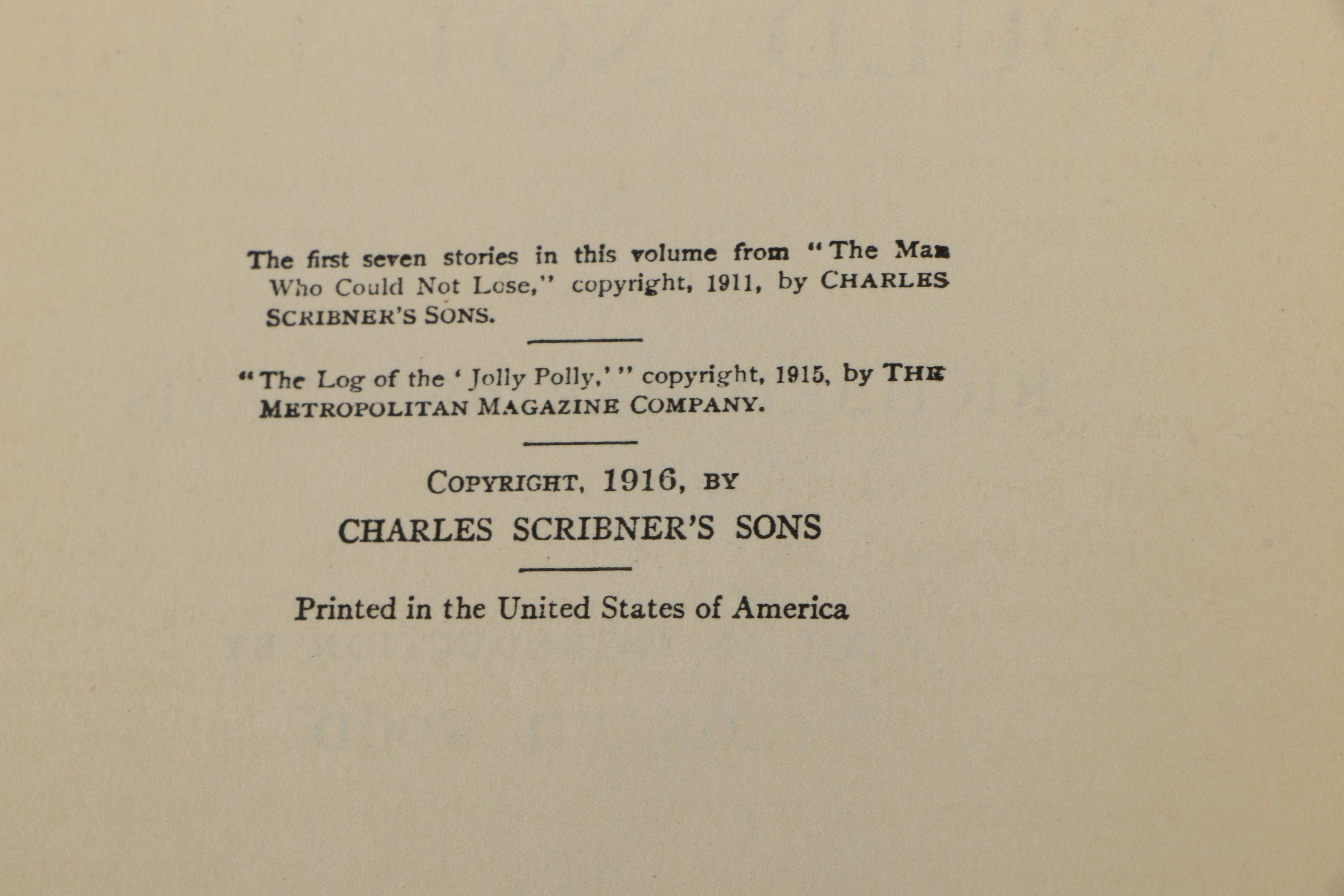 1927 Richard Harding Davis Books
