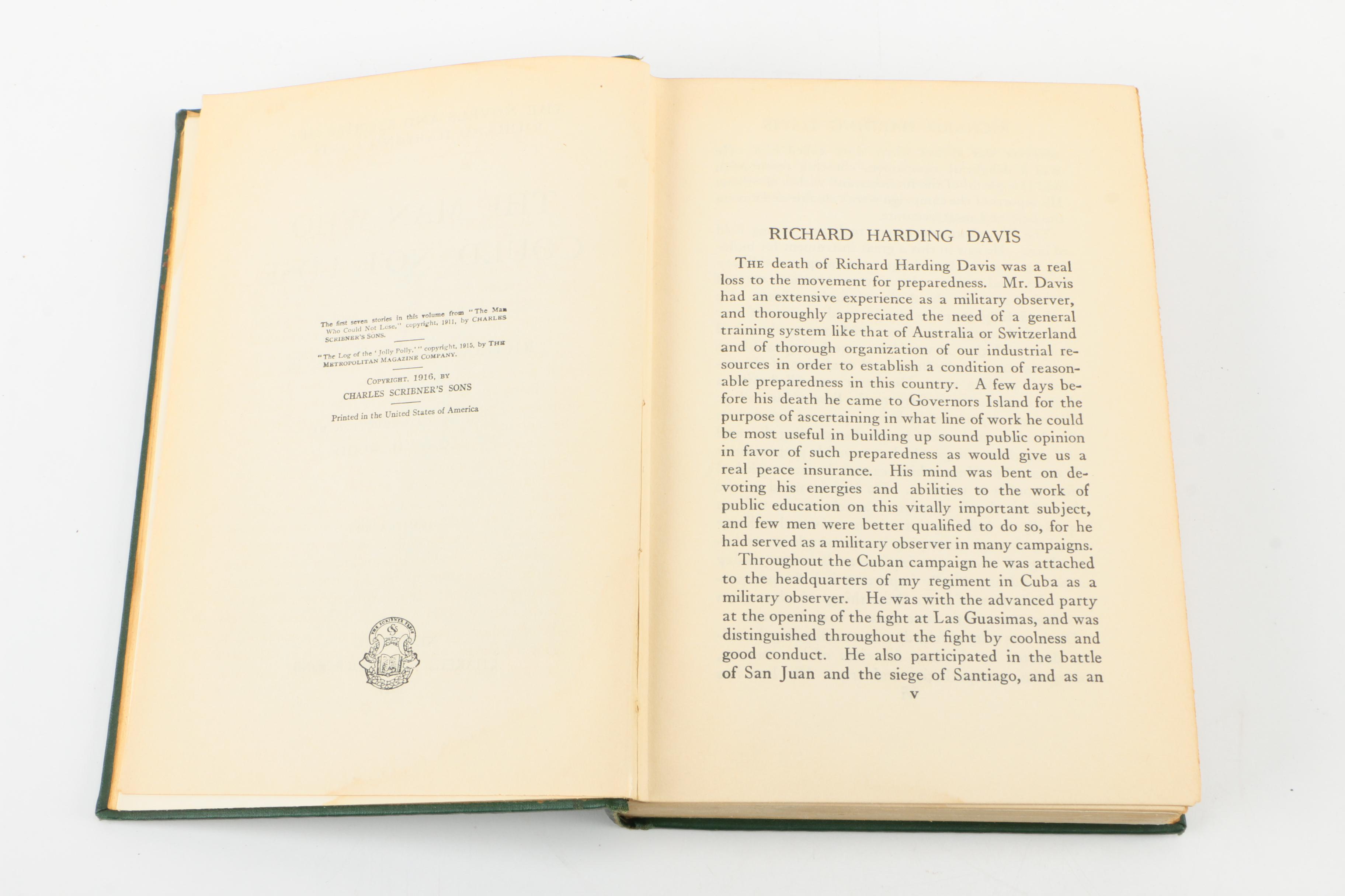 1927 Richard Harding Davis Books