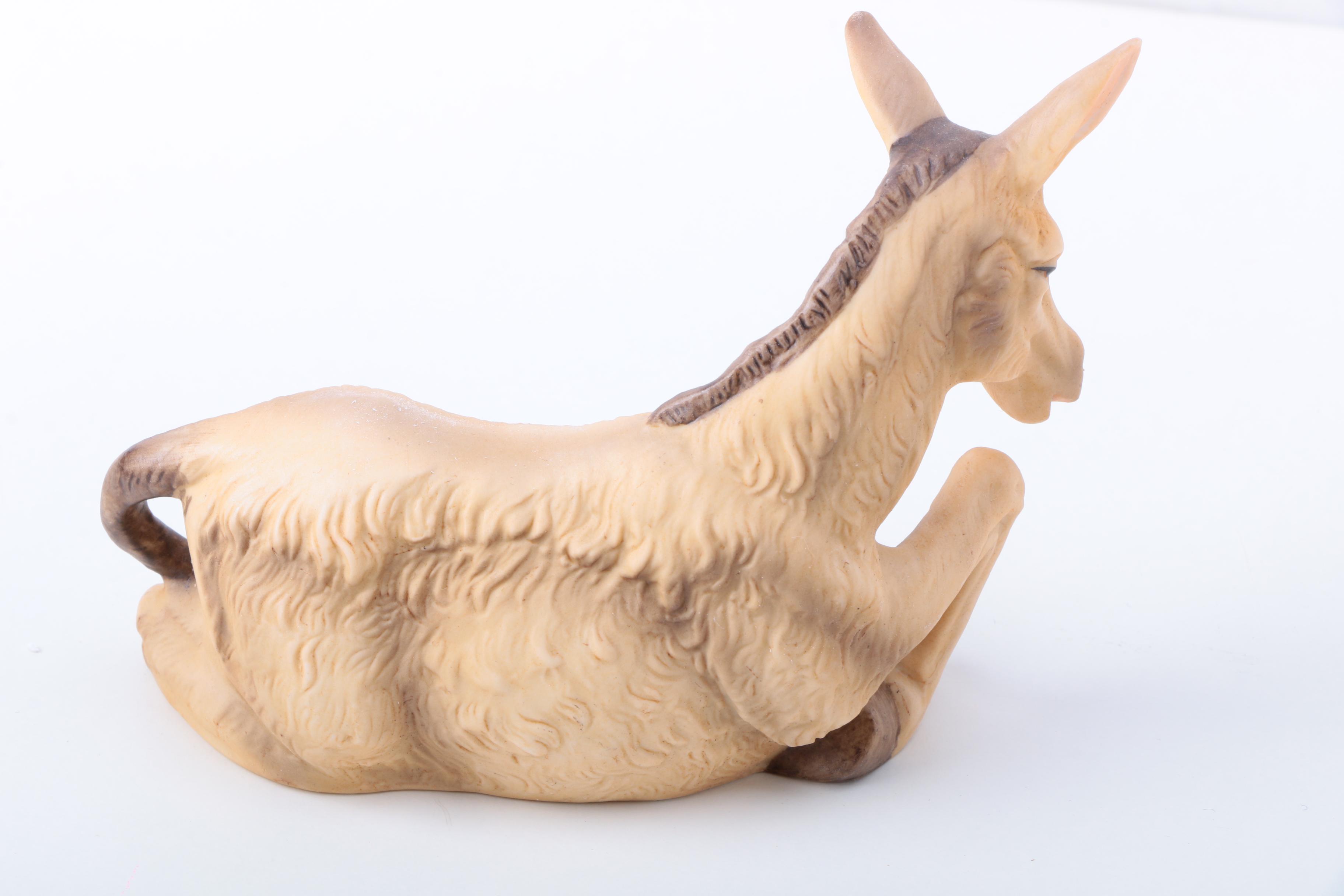 Vintage Homco Porcelain Nativity Scene