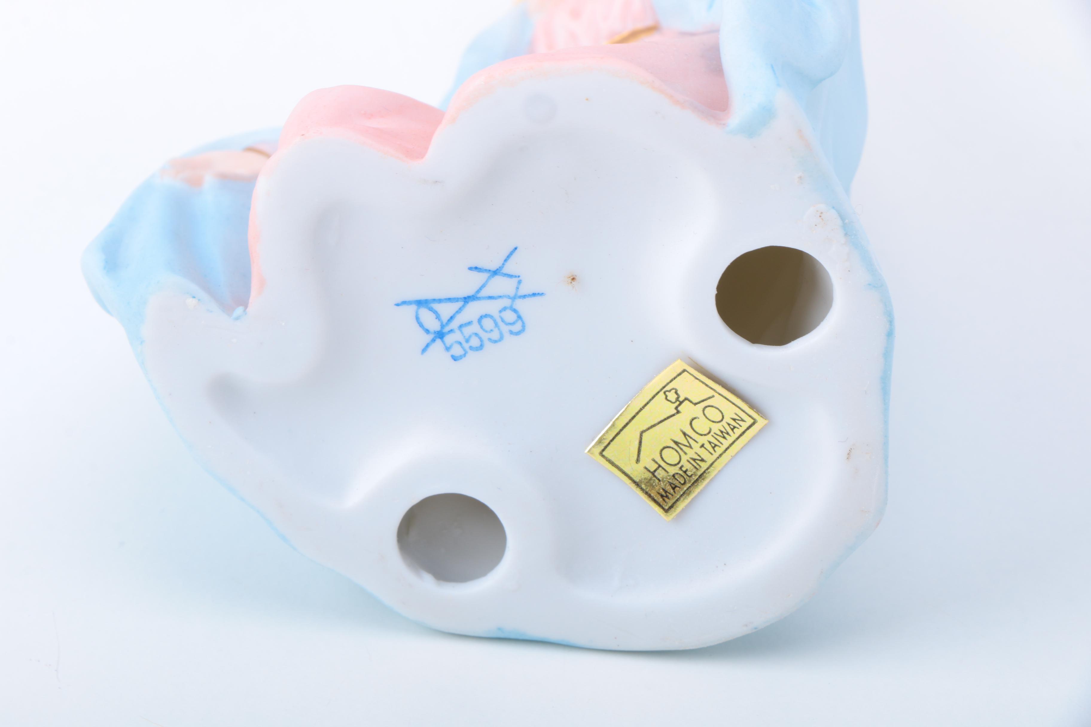 Vintage Homco Porcelain Nativity Scene