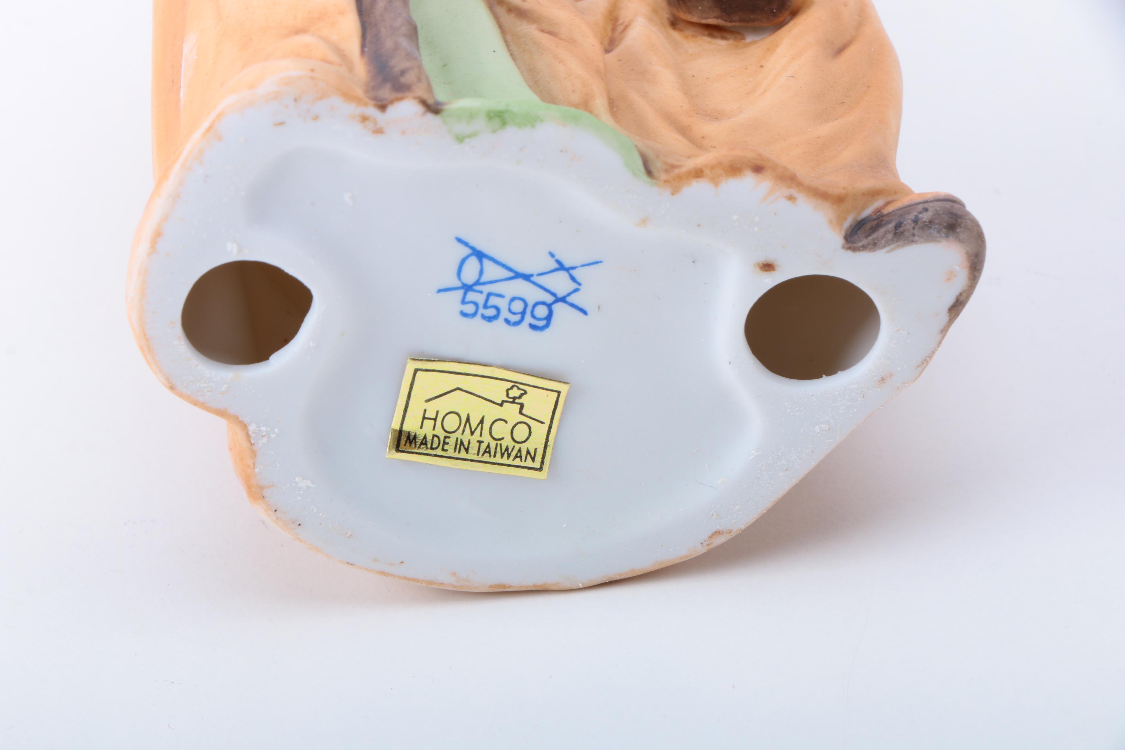 Vintage Homco Porcelain Nativity Scene