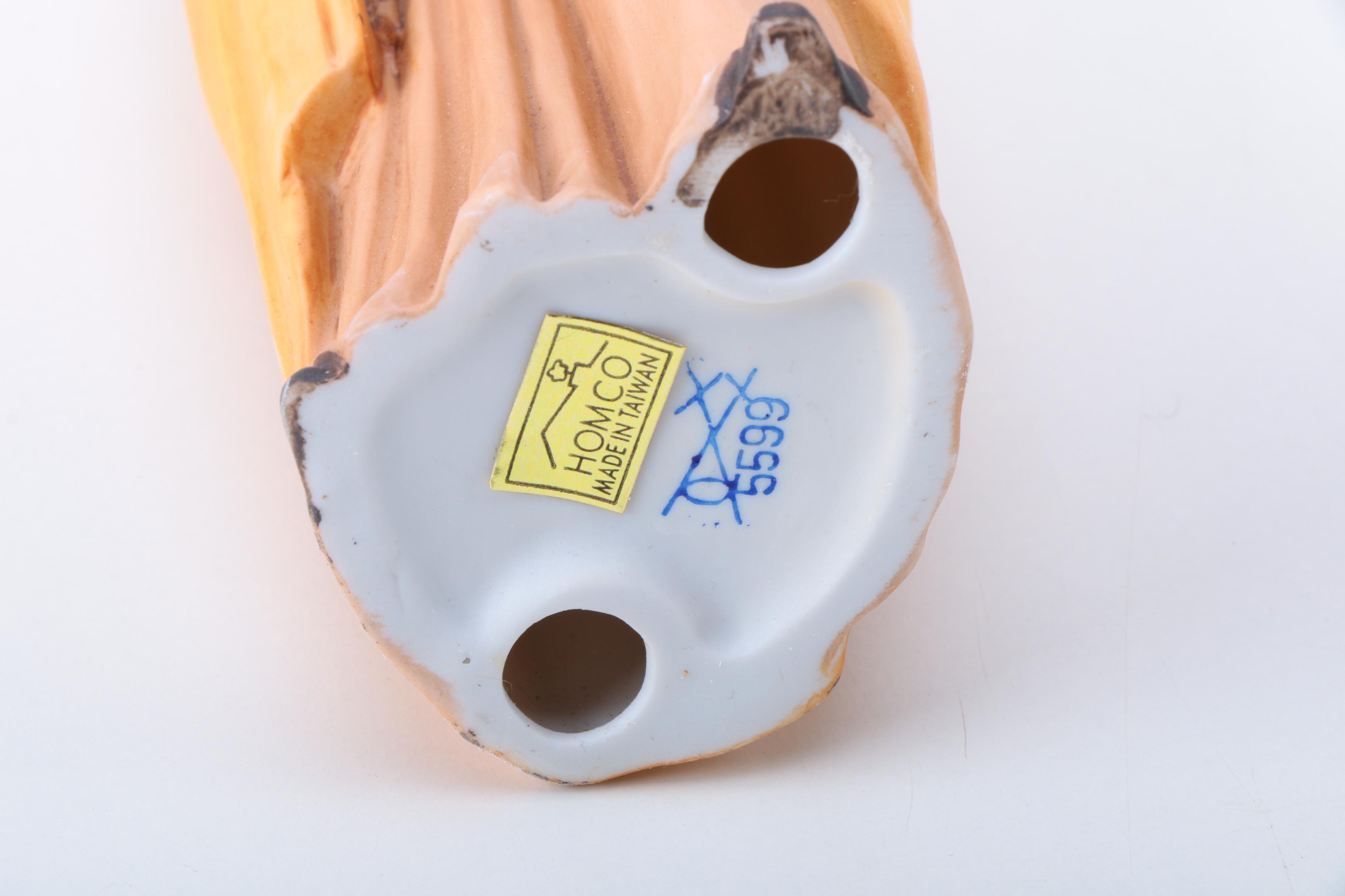 Vintage Homco Porcelain Nativity Scene