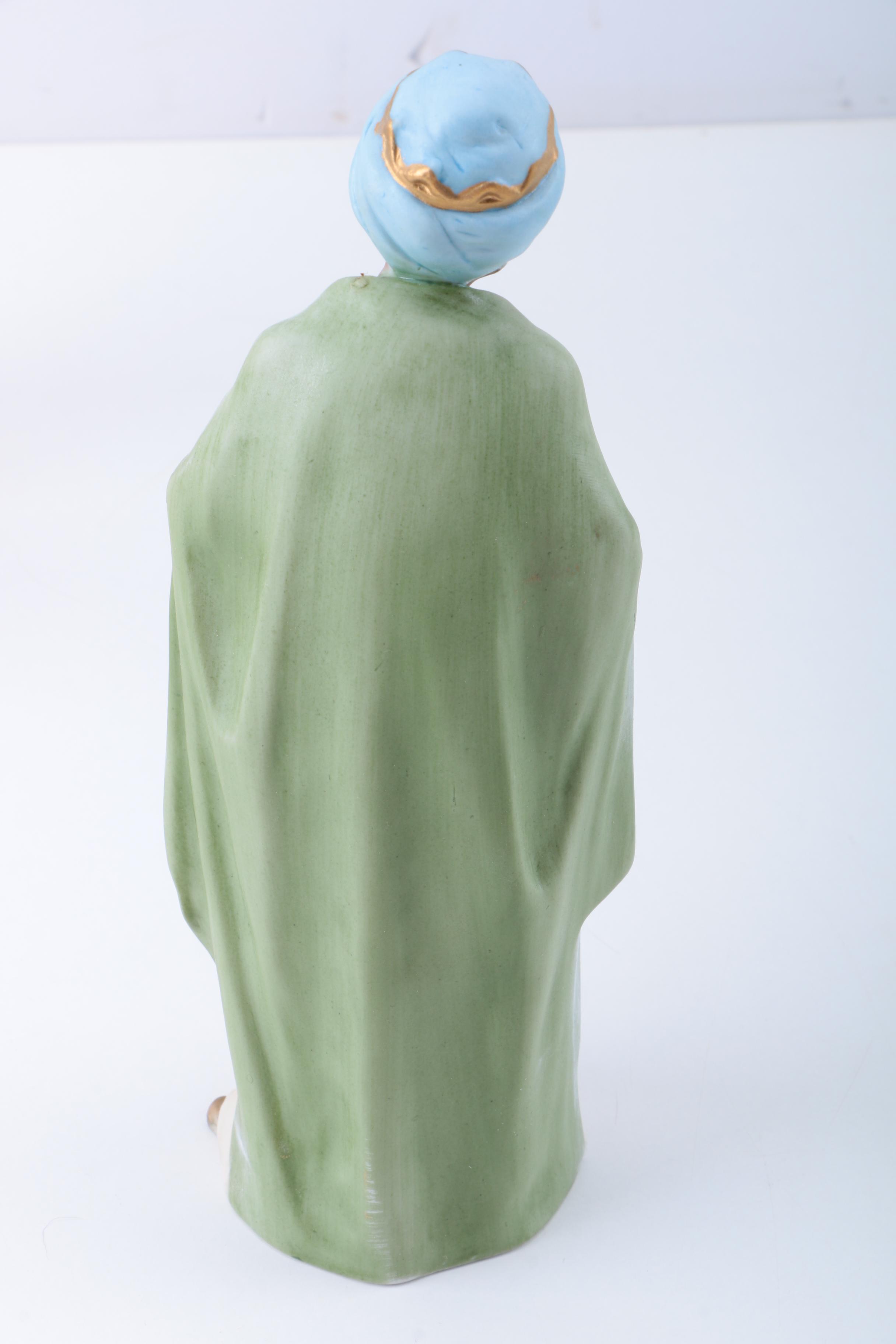 Vintage Homco Porcelain Nativity Scene