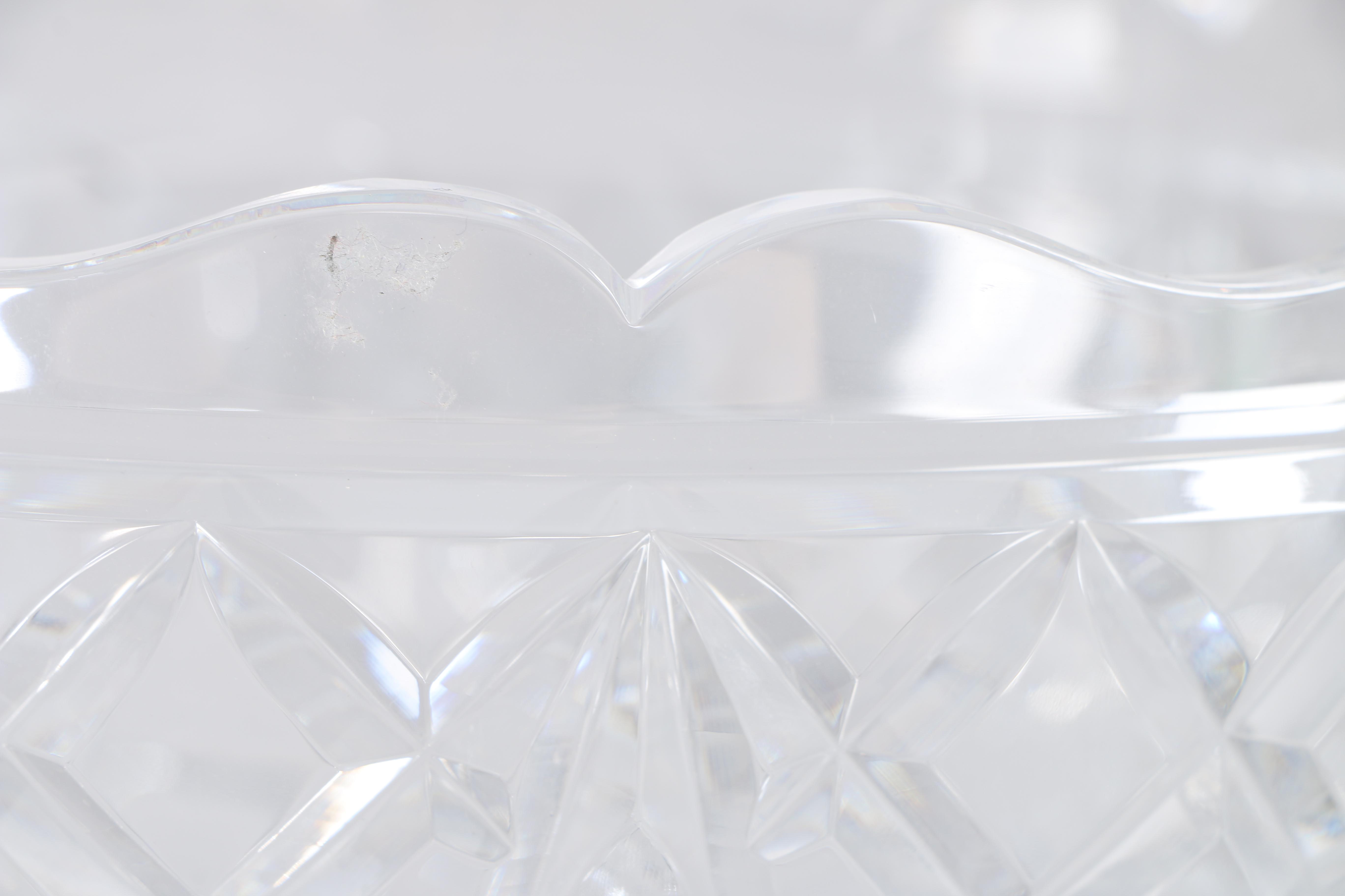 Waterford "Thomas Edison" Crystal Centerpiece