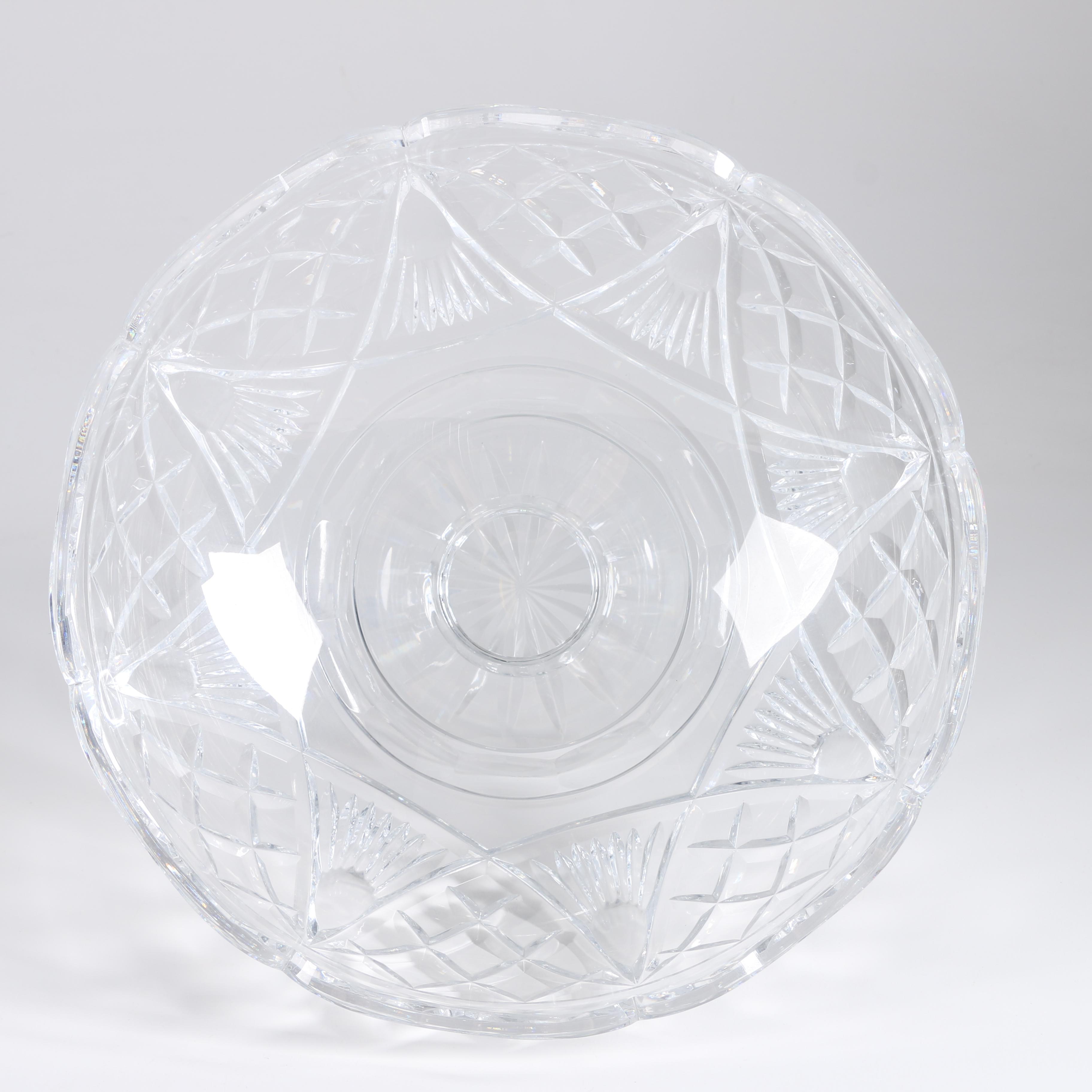 Waterford "Thomas Edison" Crystal Centerpiece