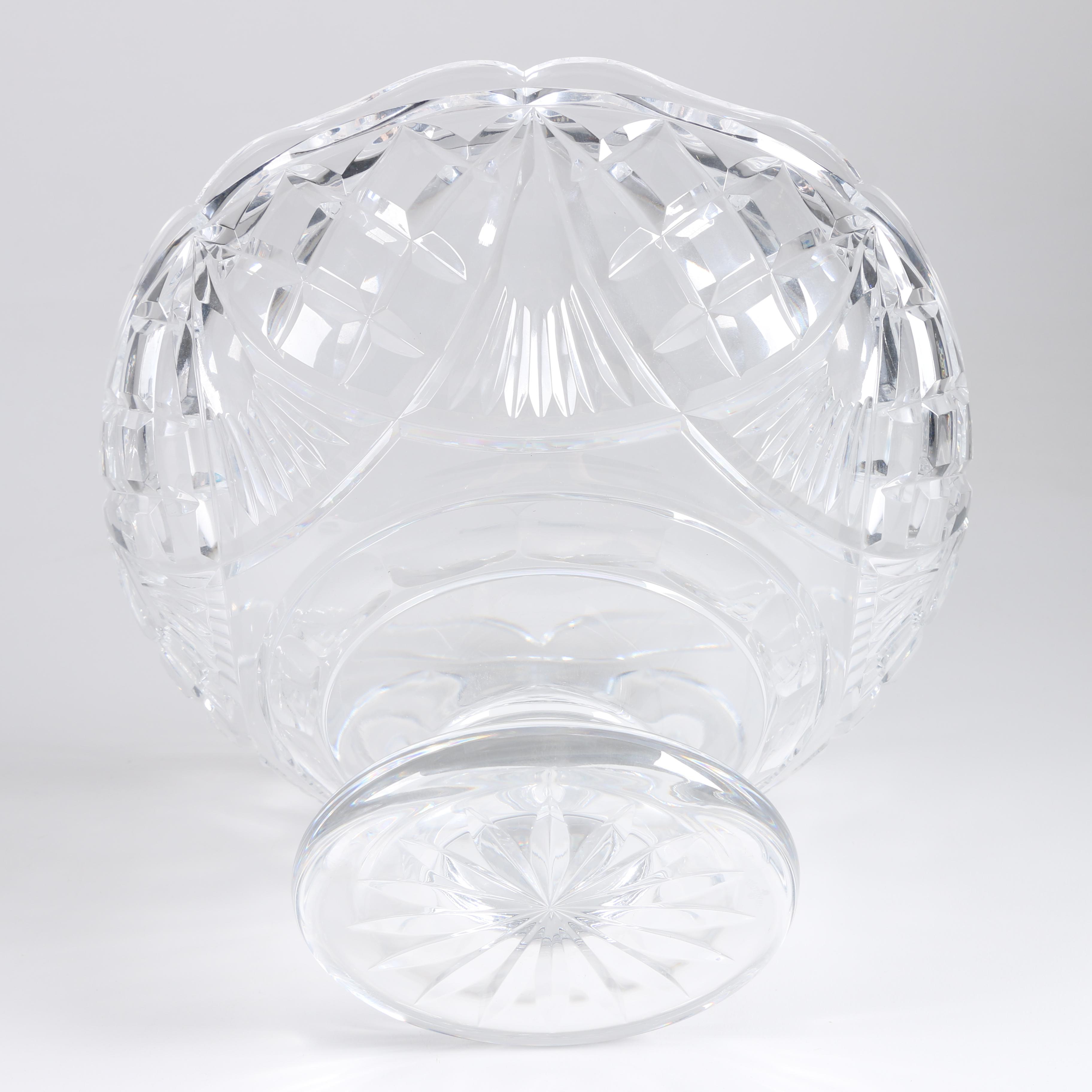 Waterford "Thomas Edison" Crystal Centerpiece