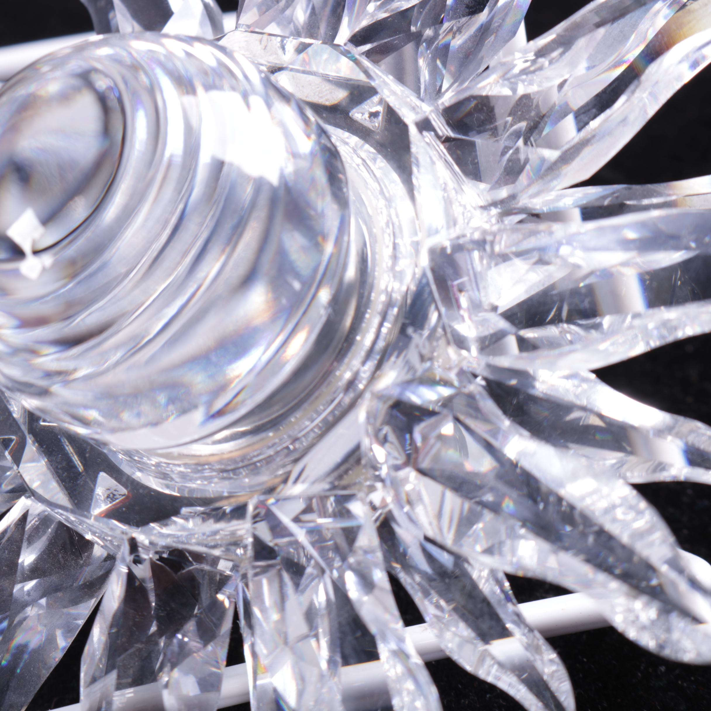 Swarovski Crystal " Solaris" Table Clock