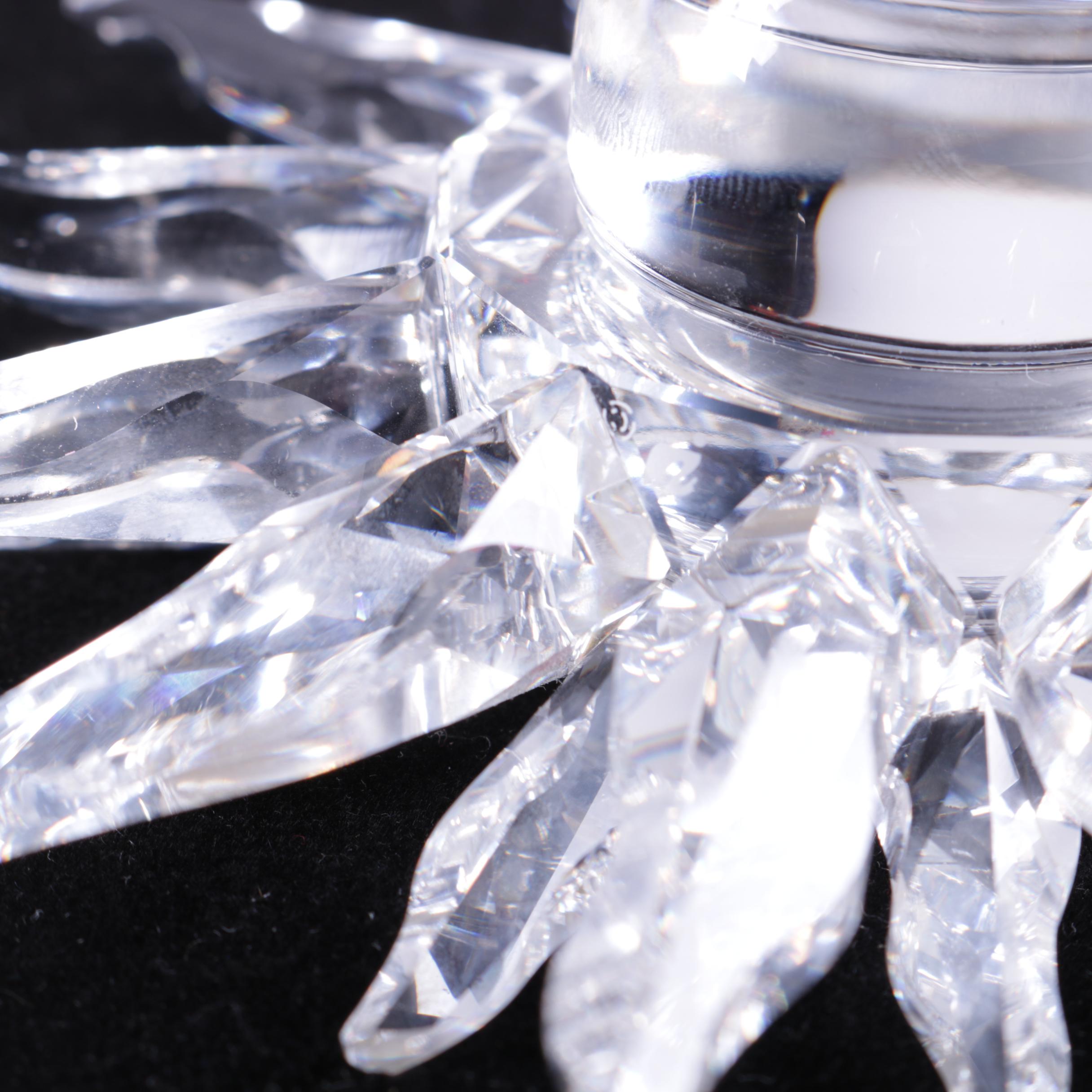 Swarovski Crystal " Solaris" Table Clock