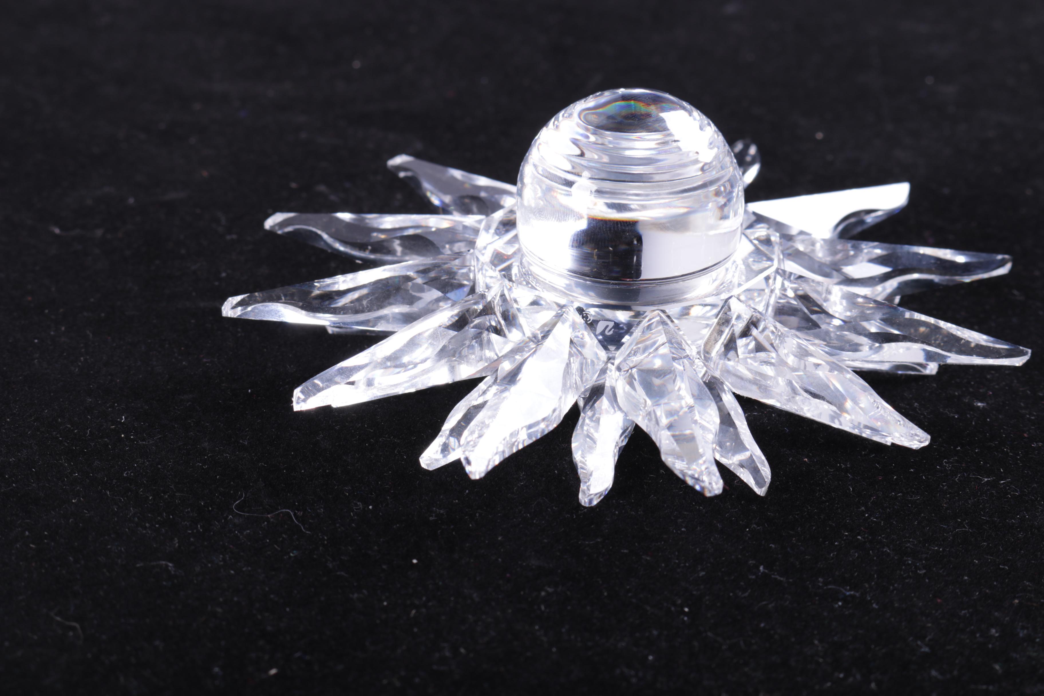 Swarovski Crystal " Solaris" Table Clock