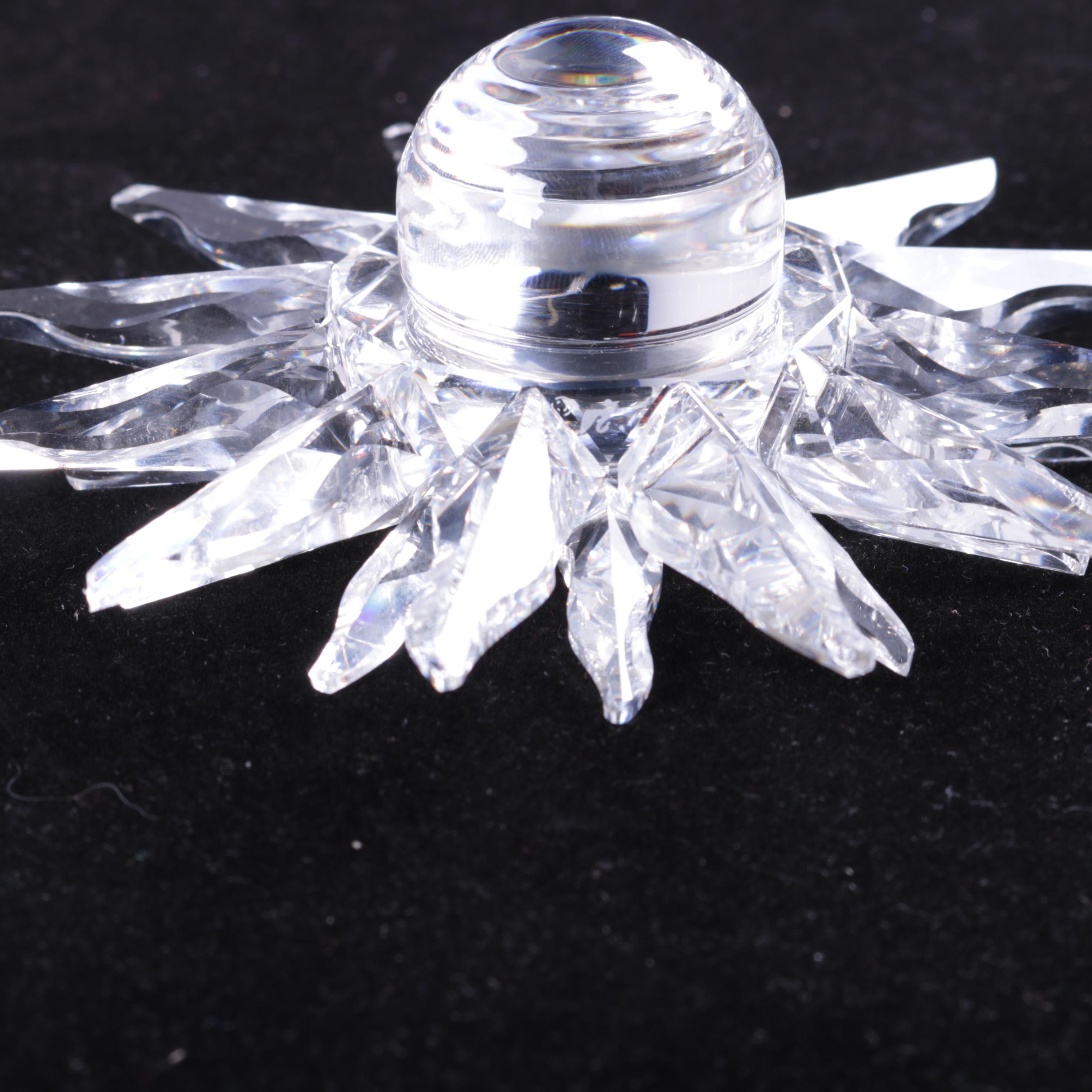 Swarovski Crystal " Solaris" Table Clock