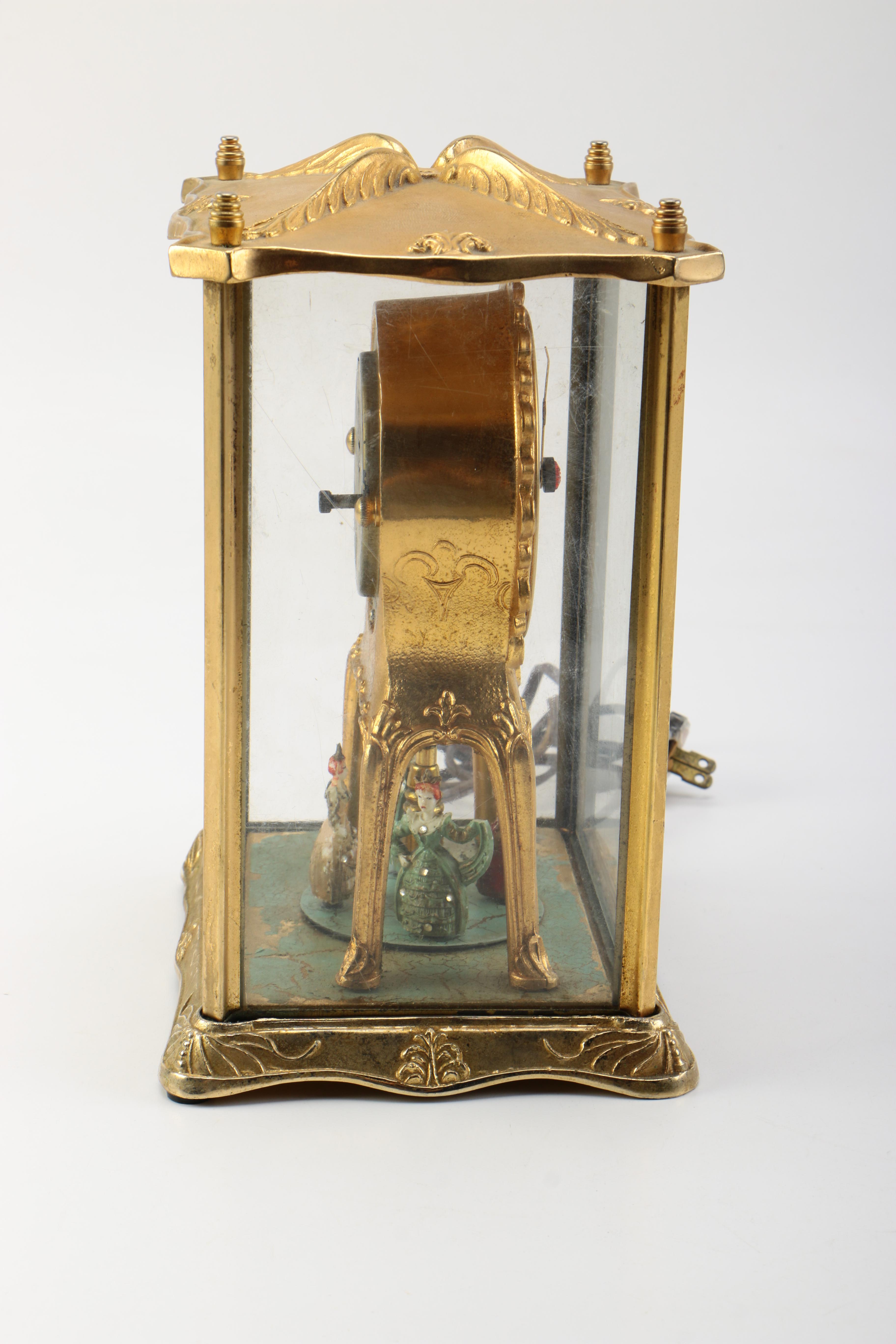 Vintage United Clock Company Mantel Clock Model #990