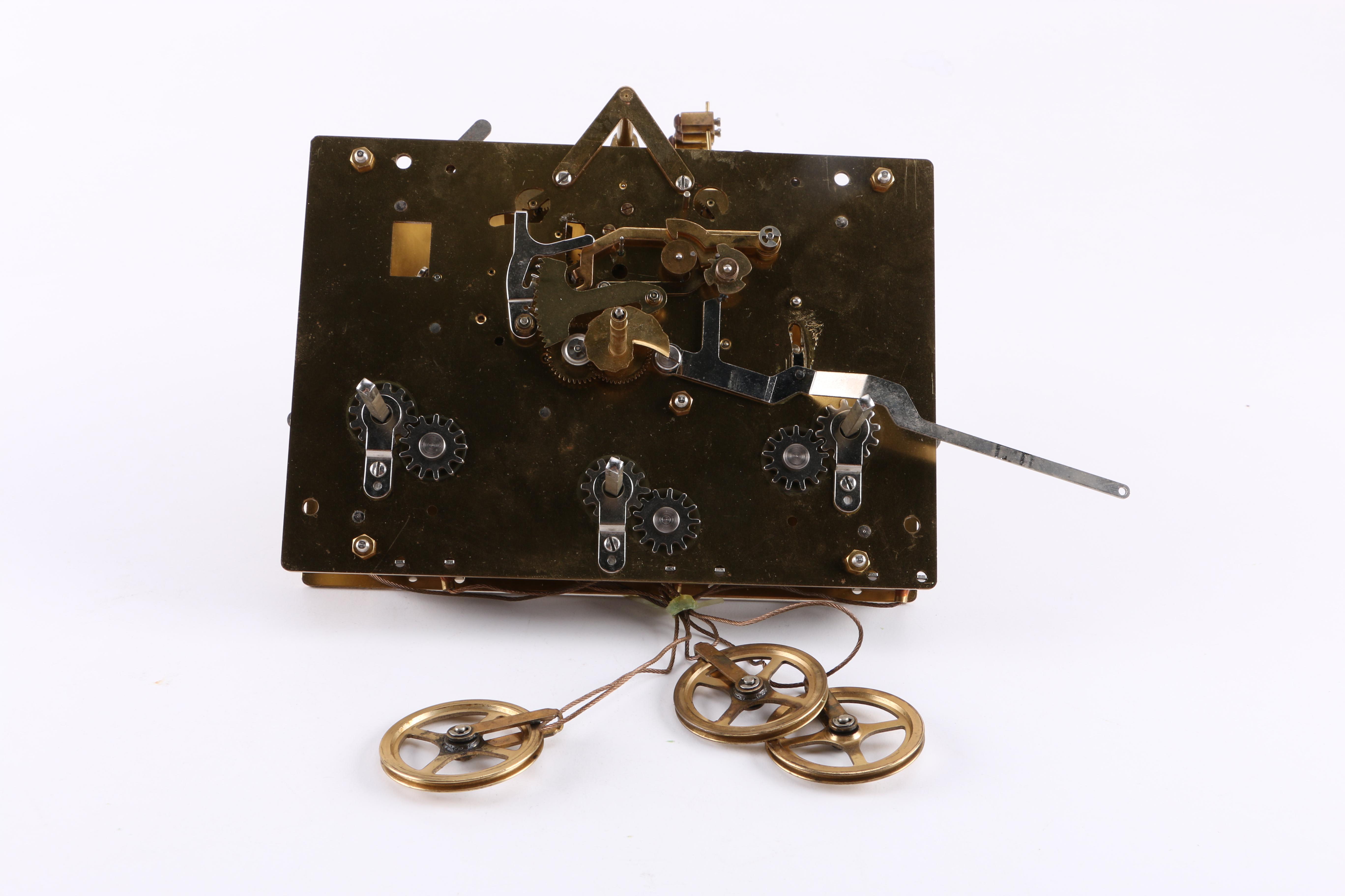 Clock Weight and Movements Including Hammers and Pulleys by Hermle