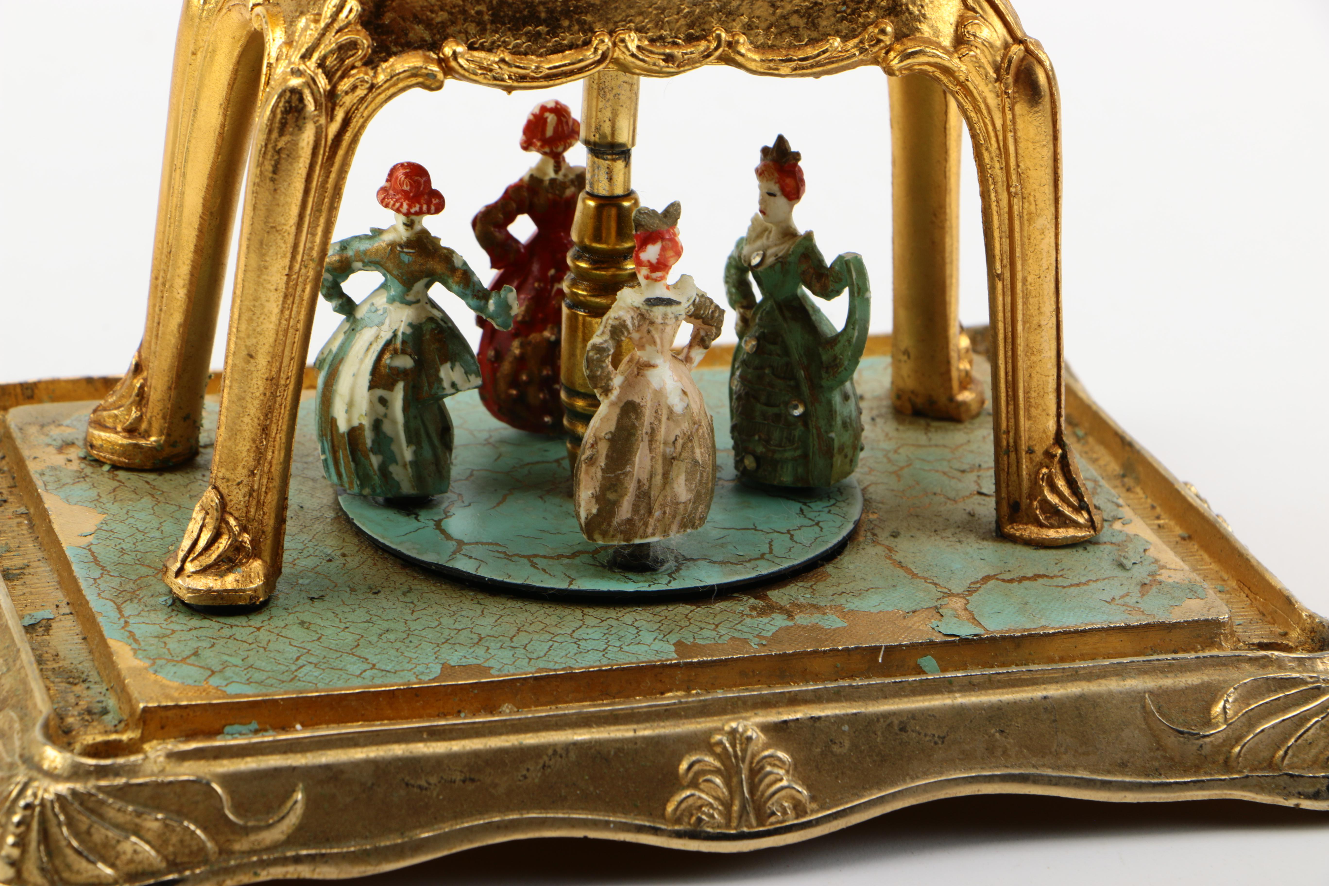 Vintage United Clock Company Mantel Clock Model #990