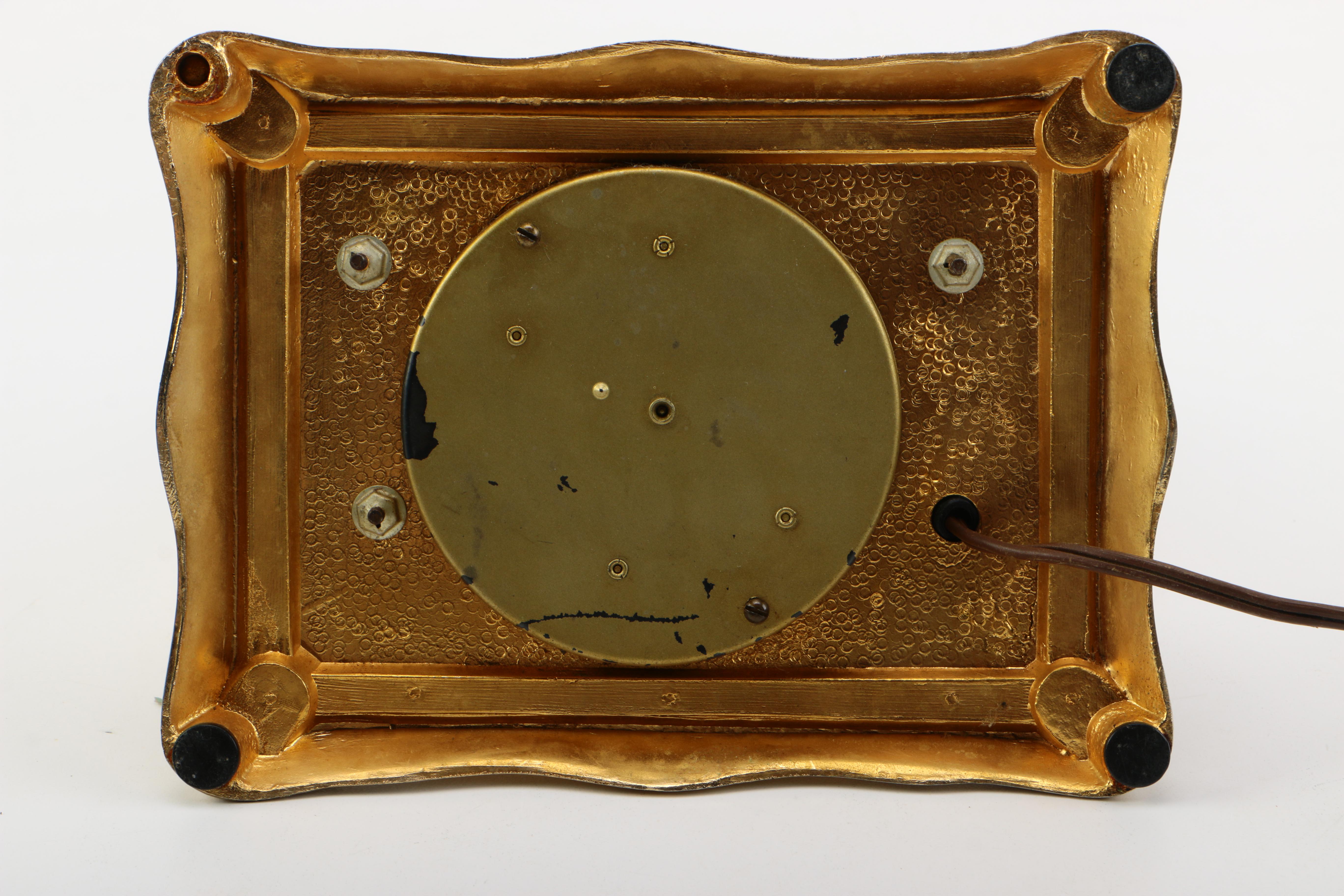 Vintage United Clock Company Mantel Clock Model #990