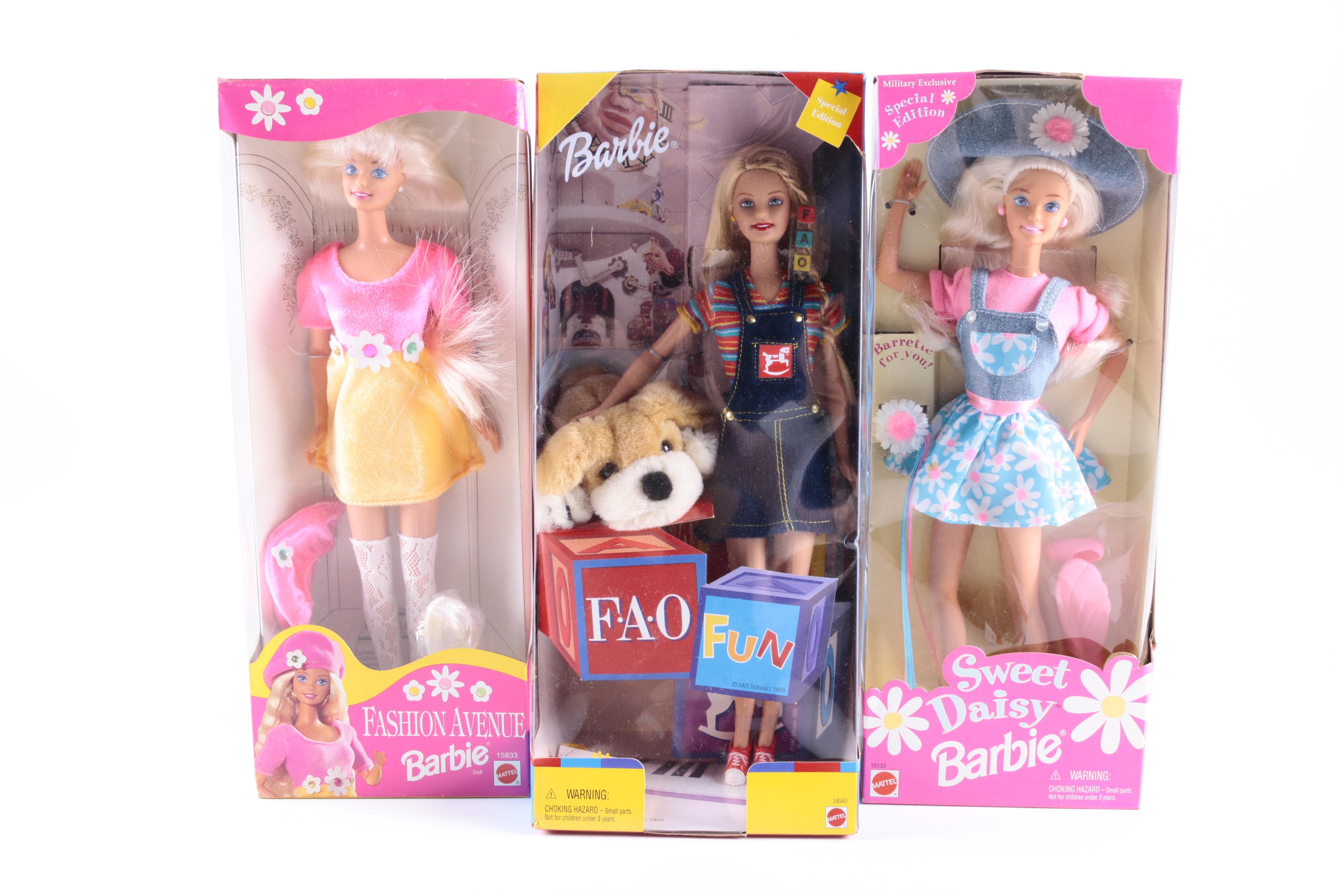 Modern Themed and Fashion Barbies