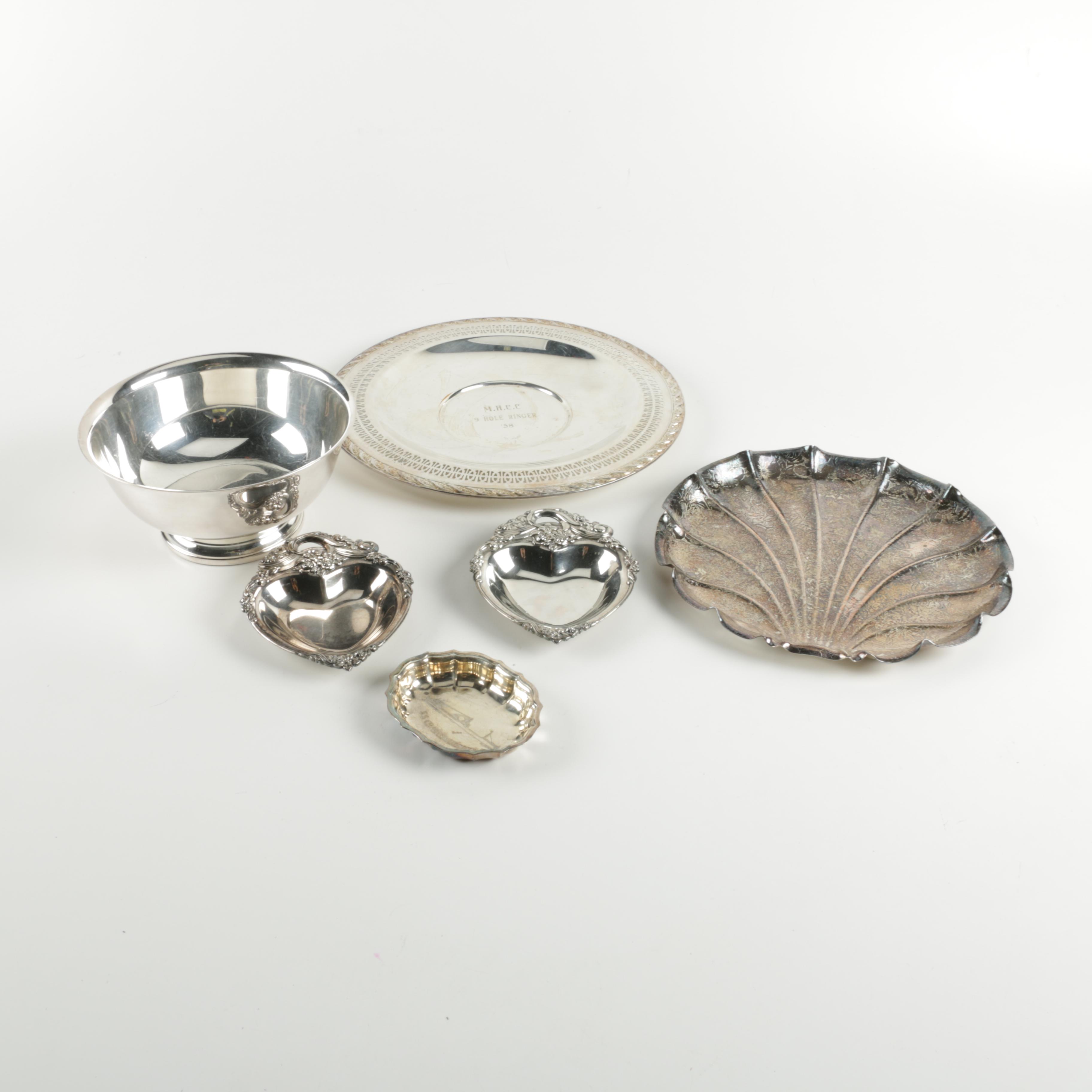Assorted Silver Plate Serveware Including International Silver Co. and More