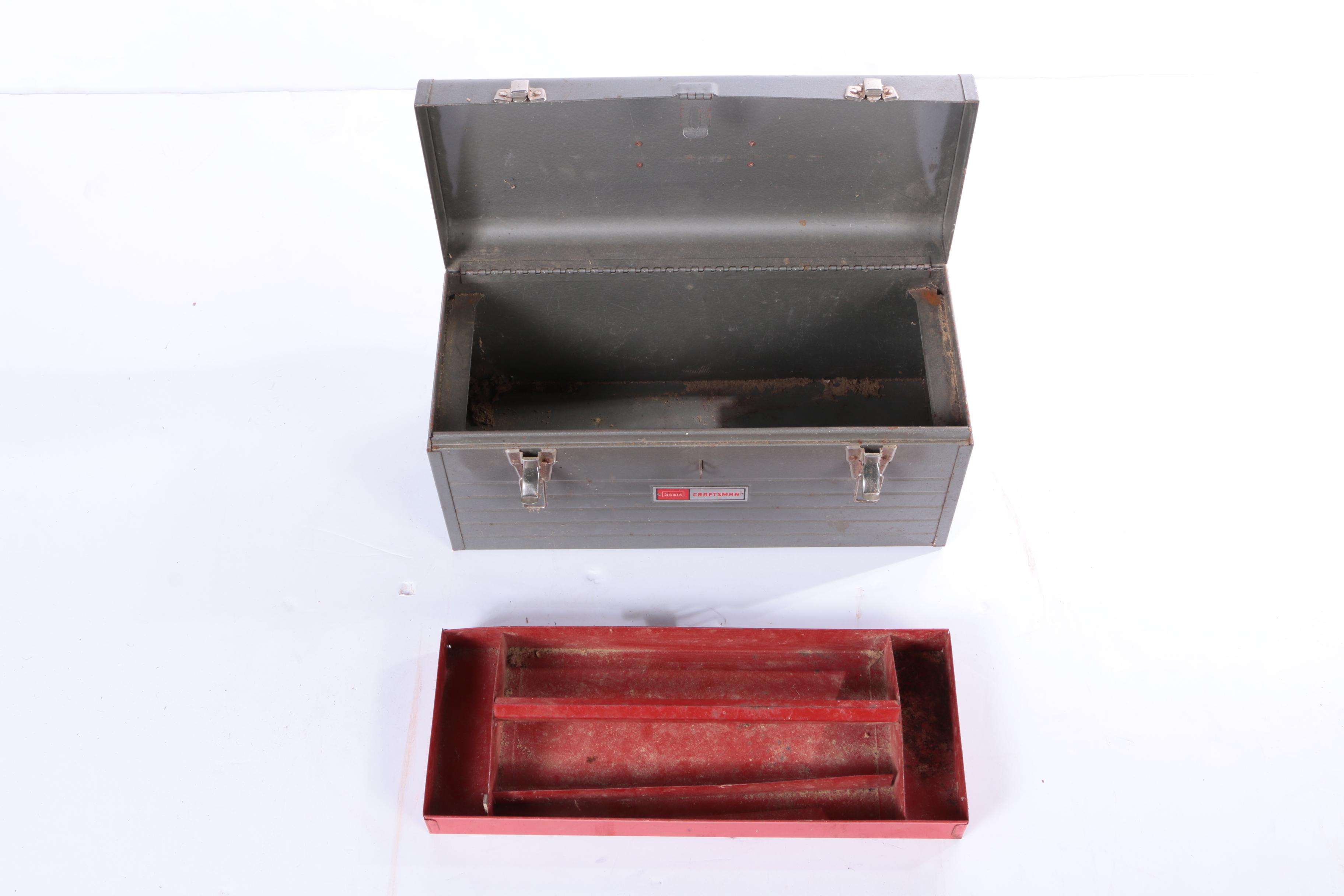 Vintage Metal Toolboxes