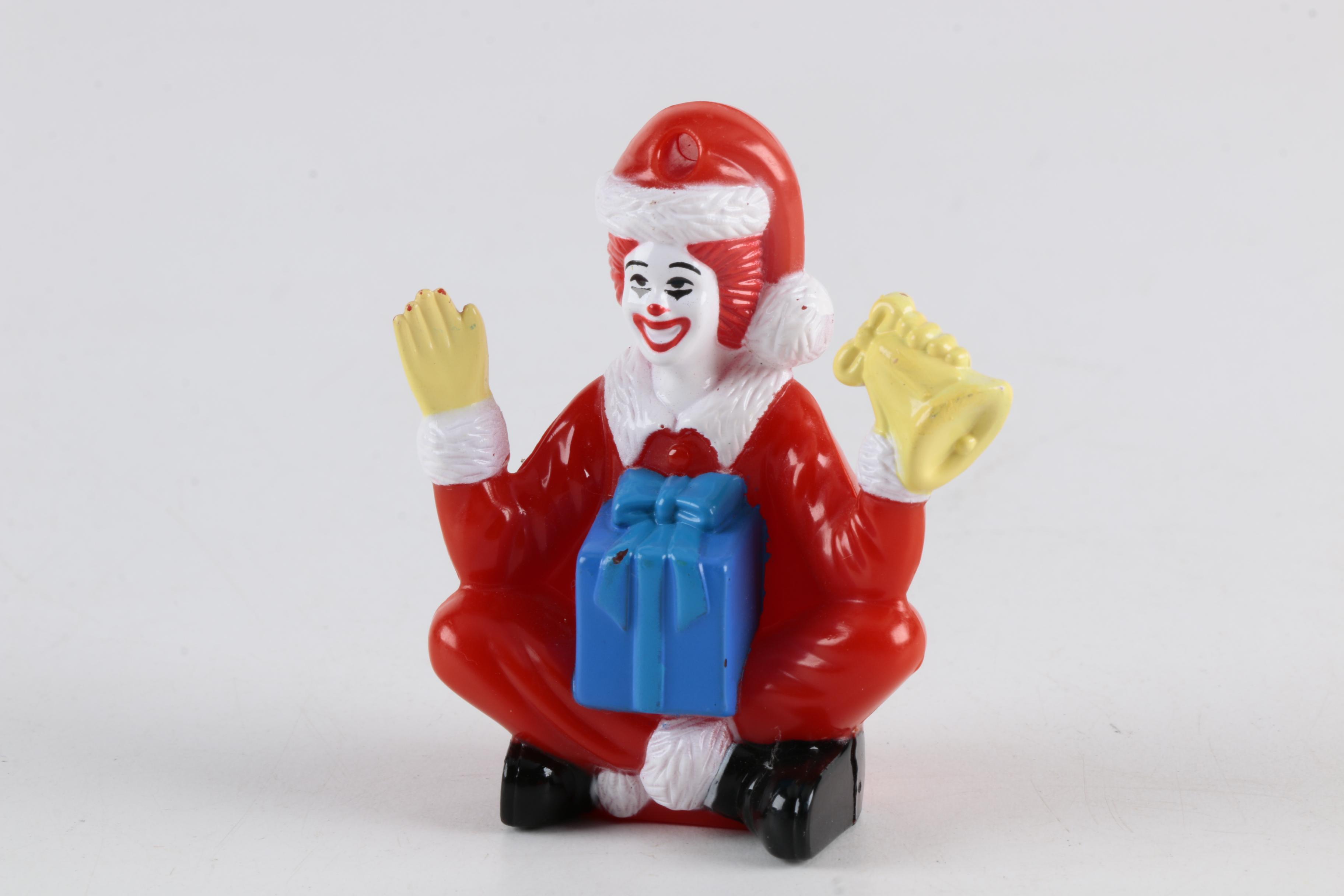 McDonald's Themed Plastic Toys and Ceramic Salt and Pepper Shaker
