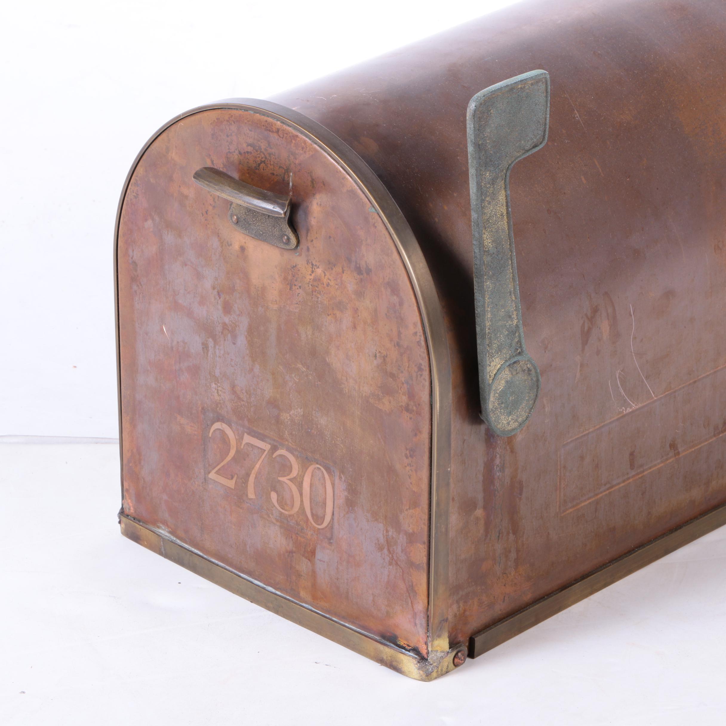 Copper Mailbox