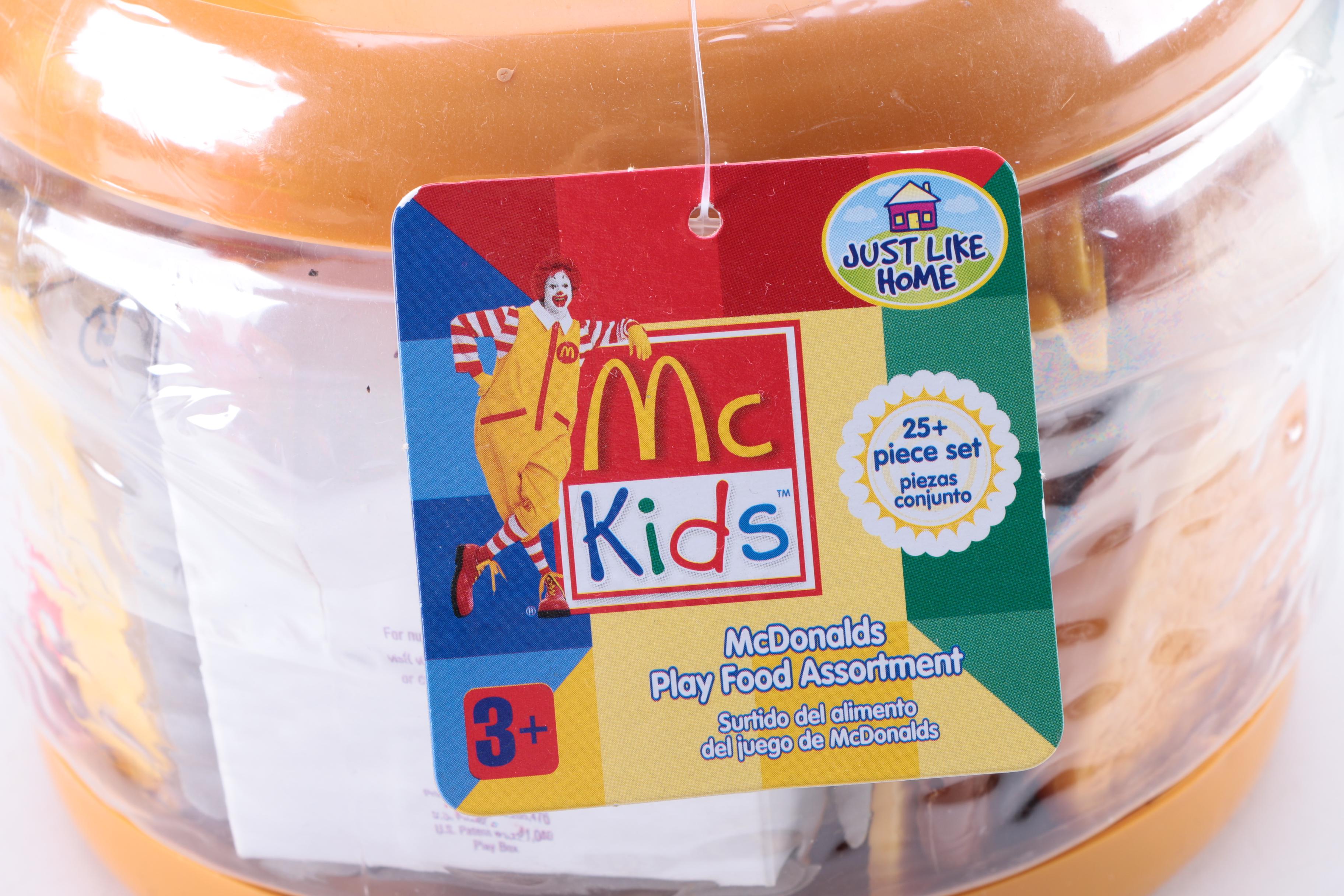 McDonald's Themed Plastic Toys