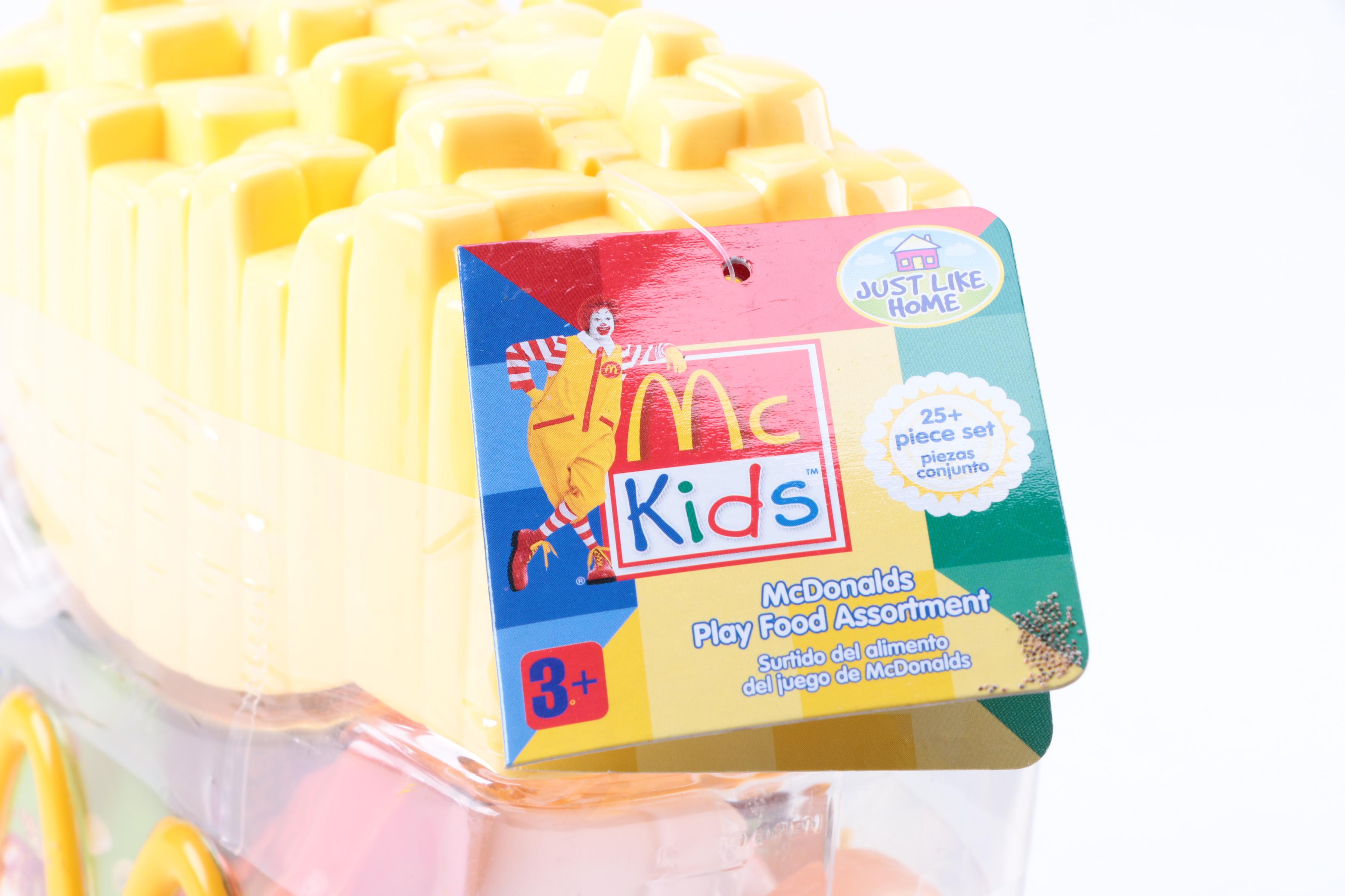 McDonald's Themed Plastic Toys