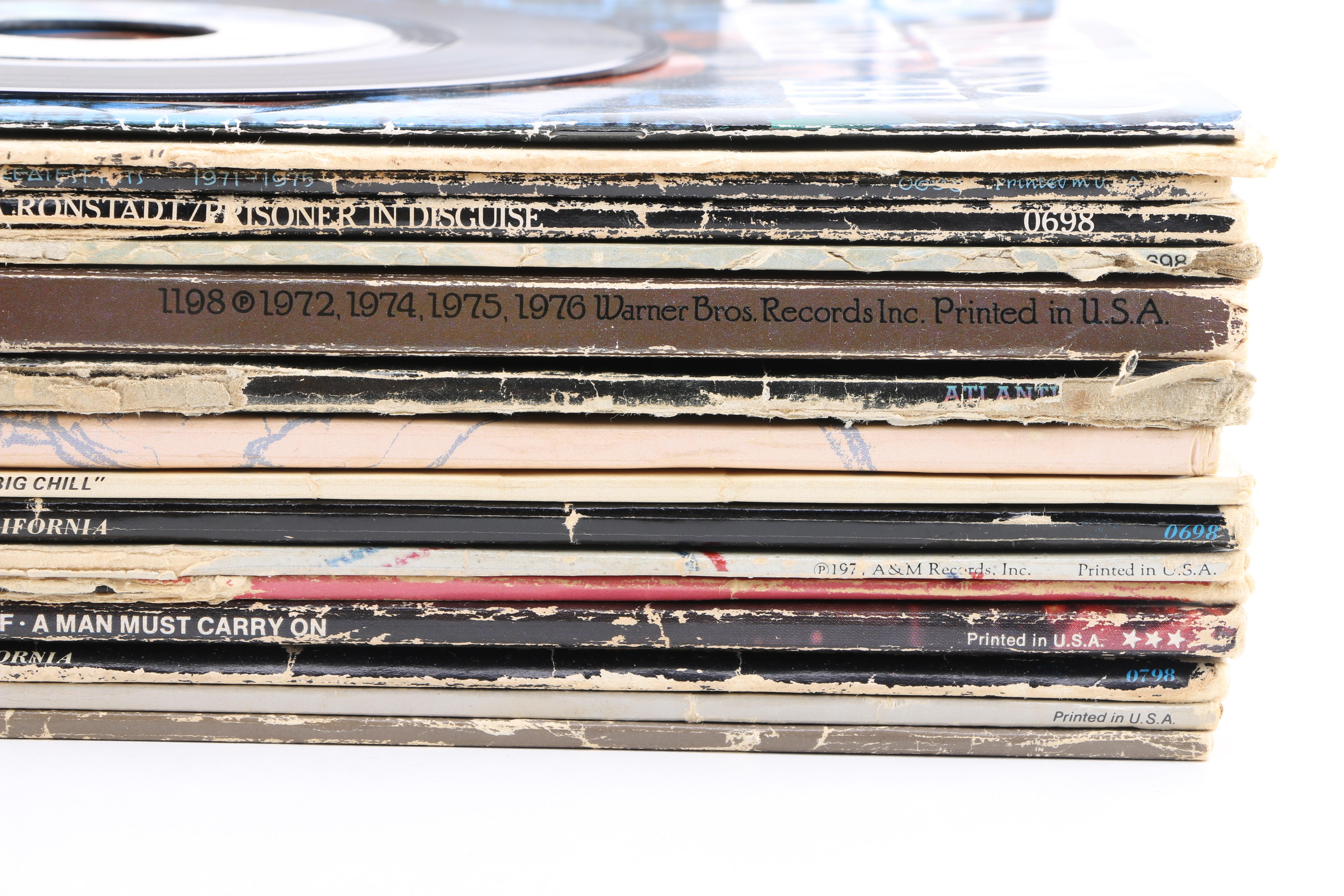 Neil Young, Diana Ross, Linda Ronstadt and Other Classic Rock and R&B LPs